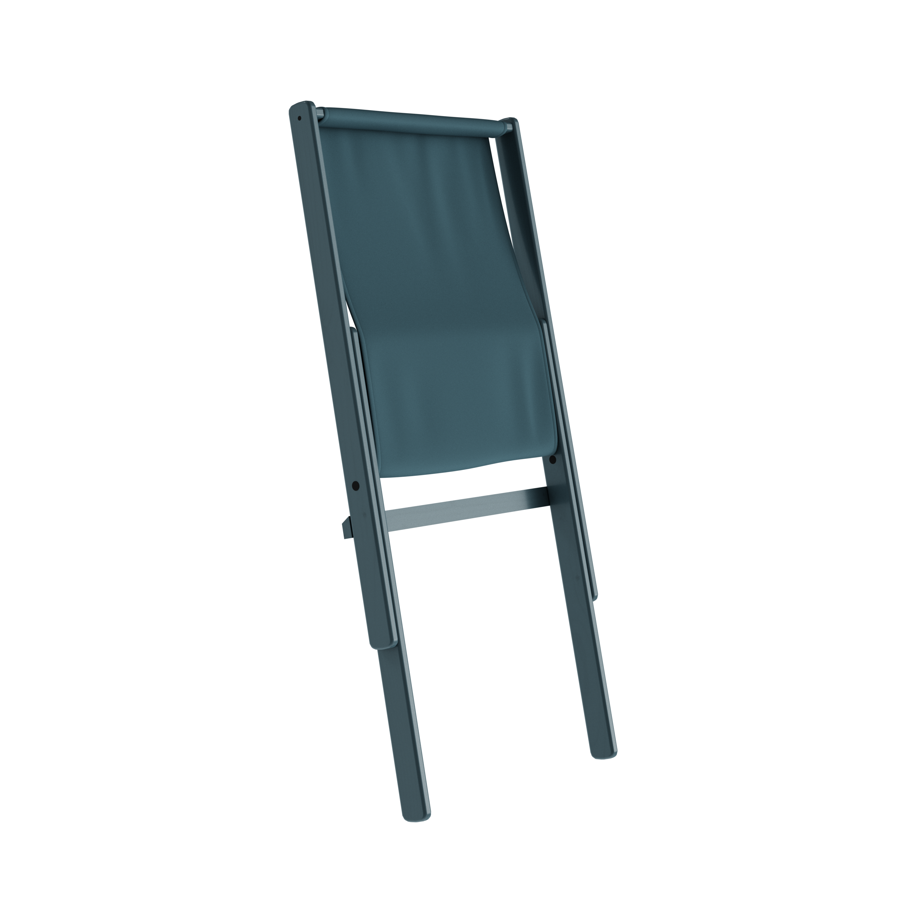 BOOGIE BLUE BREEZE LACQUERED BEECH W. BOOGIE MATTRESS PETROL BLUE