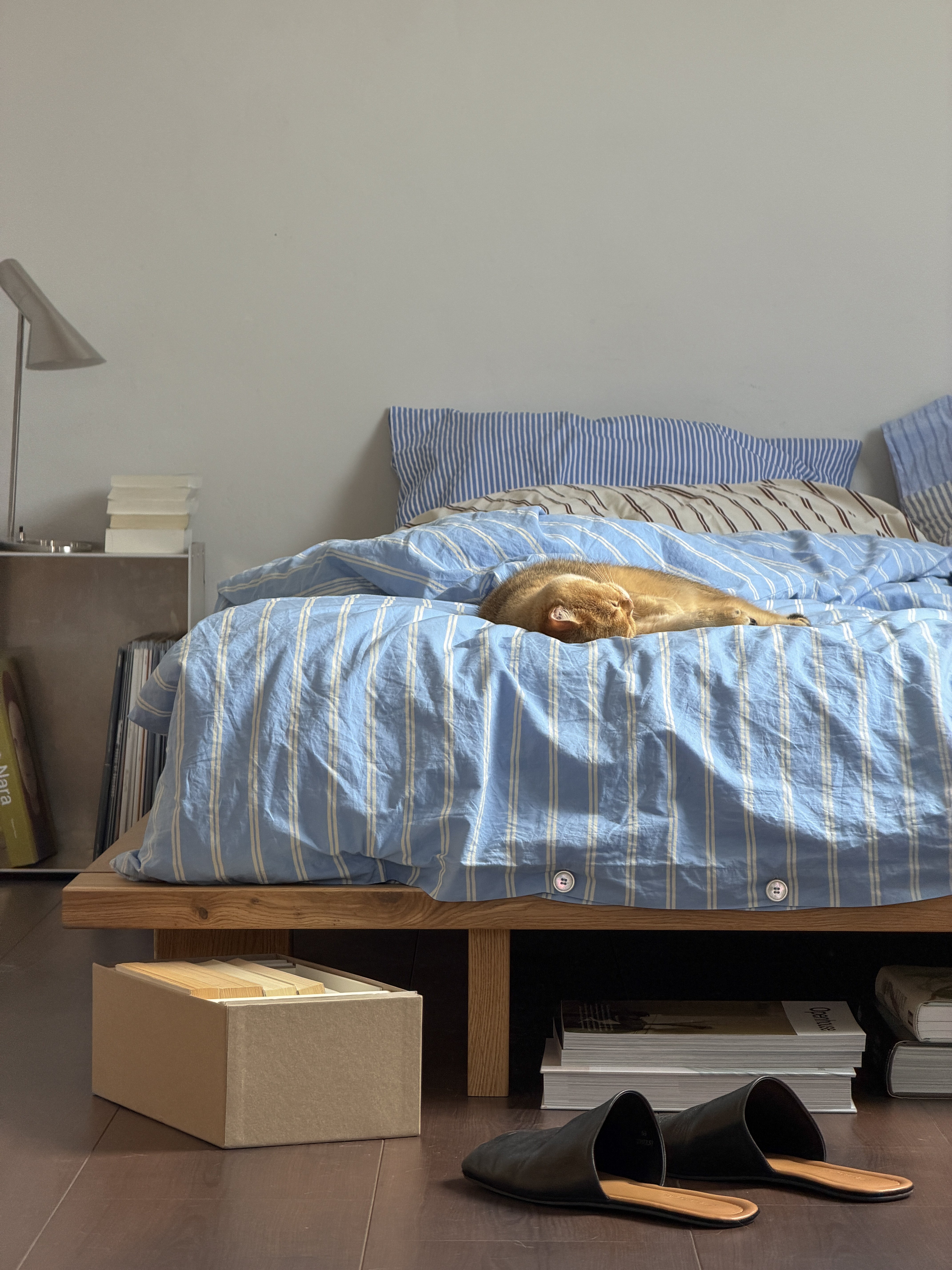 JAPAN BED OAK 90 X 200
