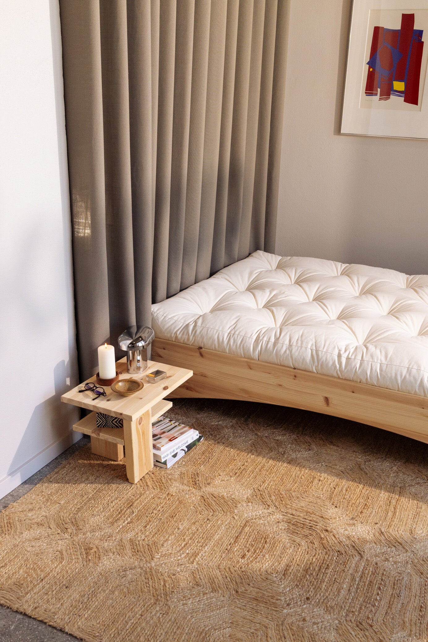 ORBIT BED RAW 160 X 200
