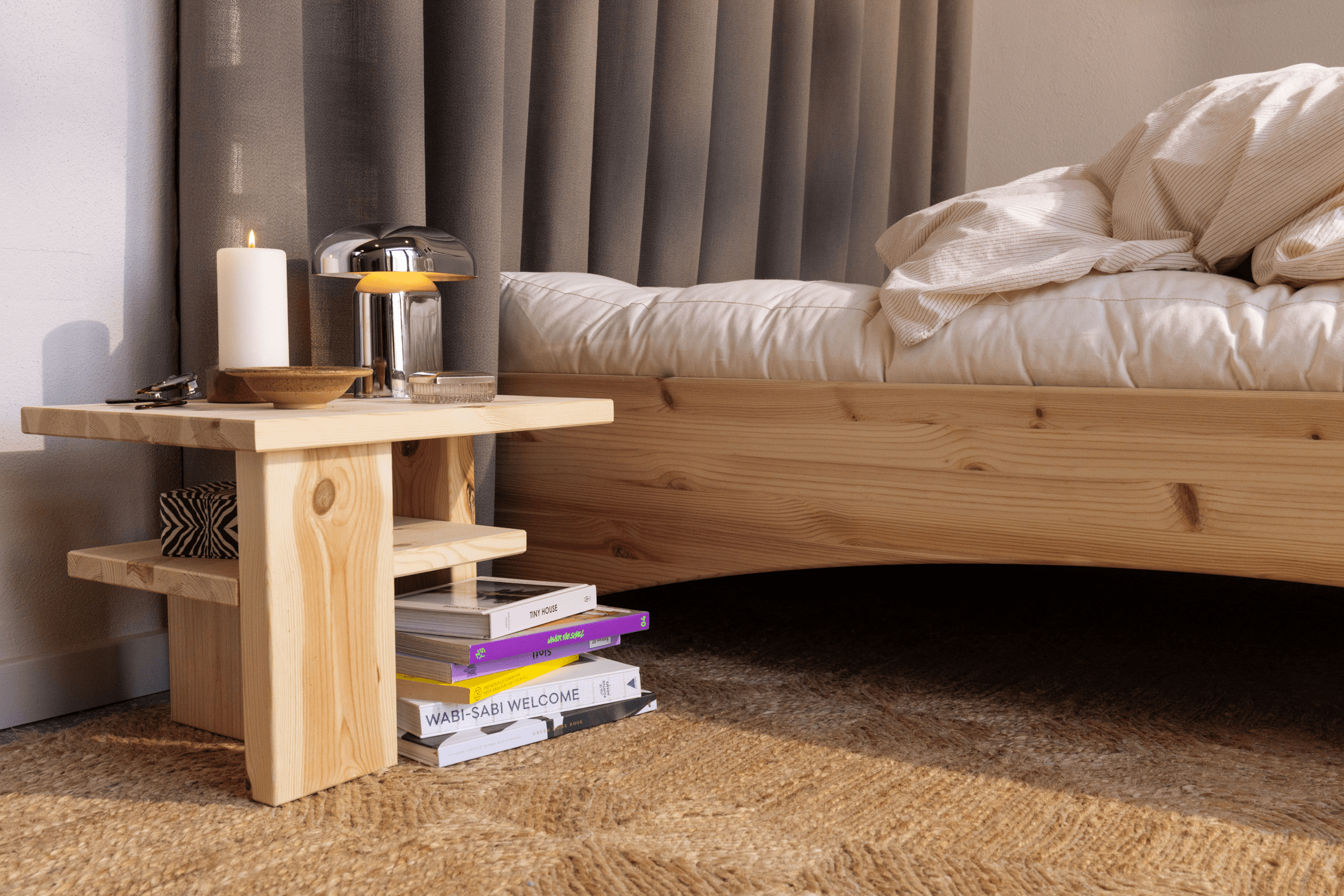 ORBIT BED RAW 160 X 200