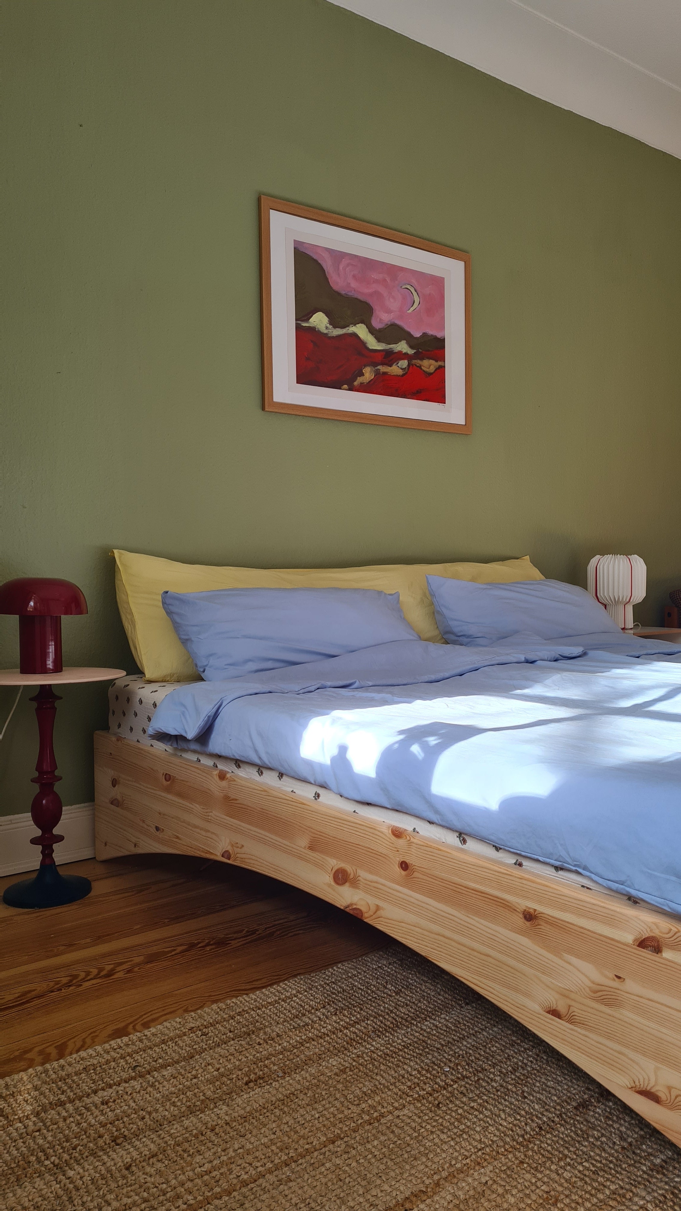 ORBIT BED RAW 160 X 200
