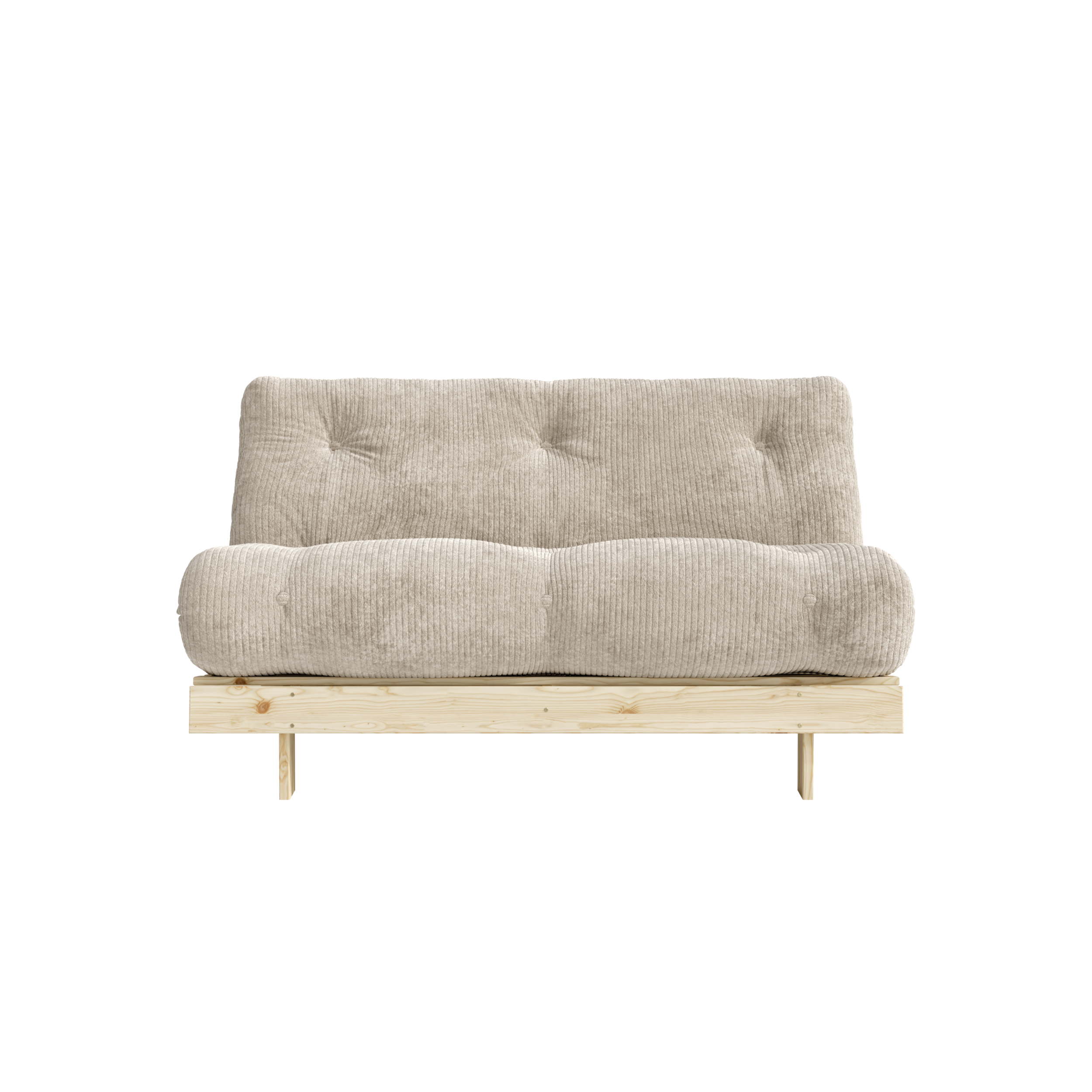 ROOTS RAW 140 X 200 W. ROOTS MATTRESS SOFT CREAM