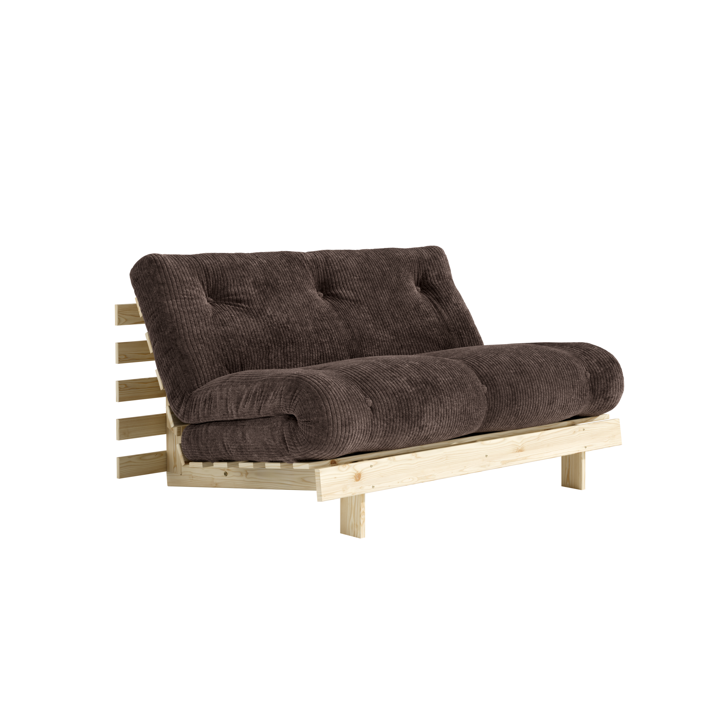 ROOTS ROOTS RAW 140 X 200 W. ROOTS MATTRESS DARK COCOA