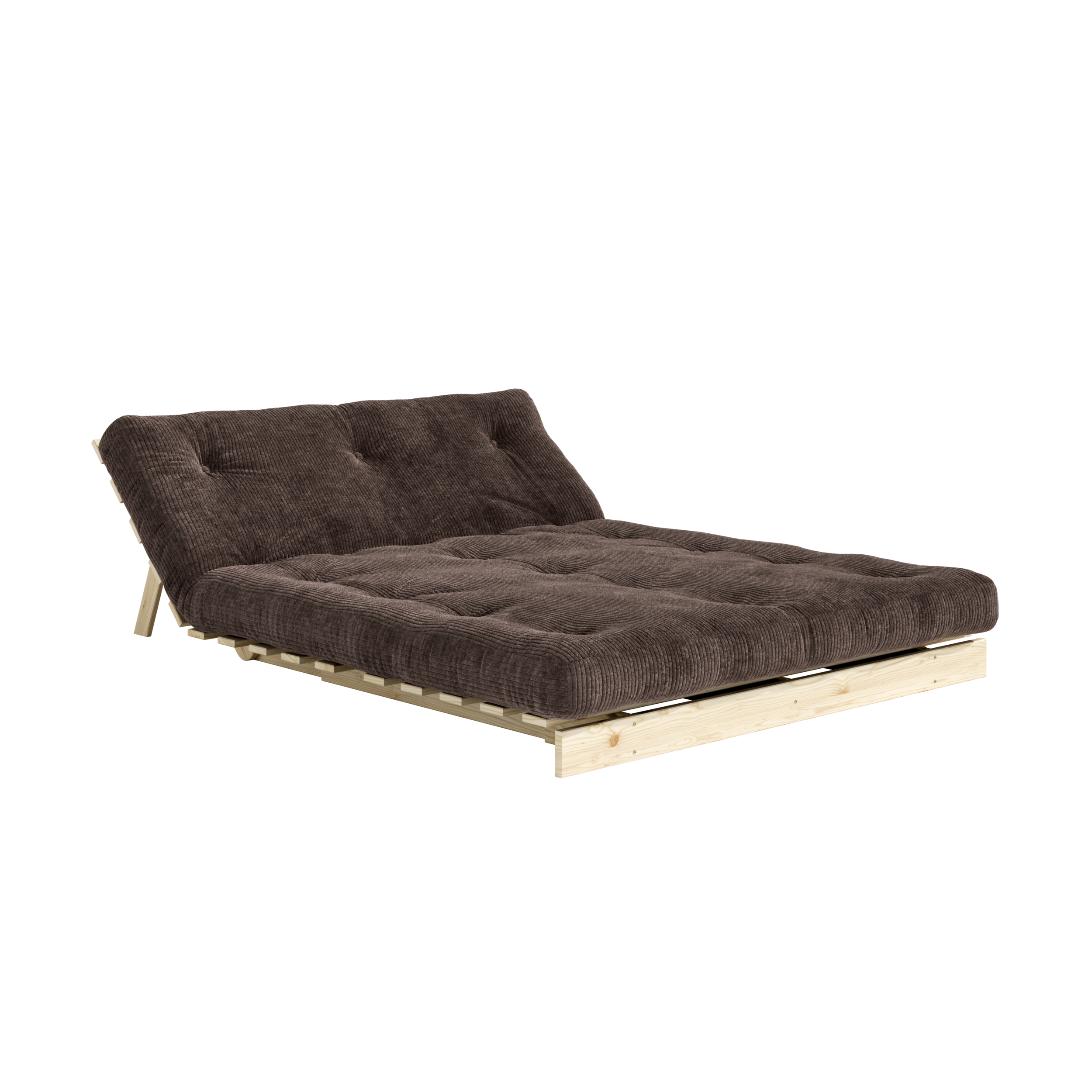 ROOTS ROOTS RAW 140 X 200 W. ROOTS MATTRESS DARK COCOA