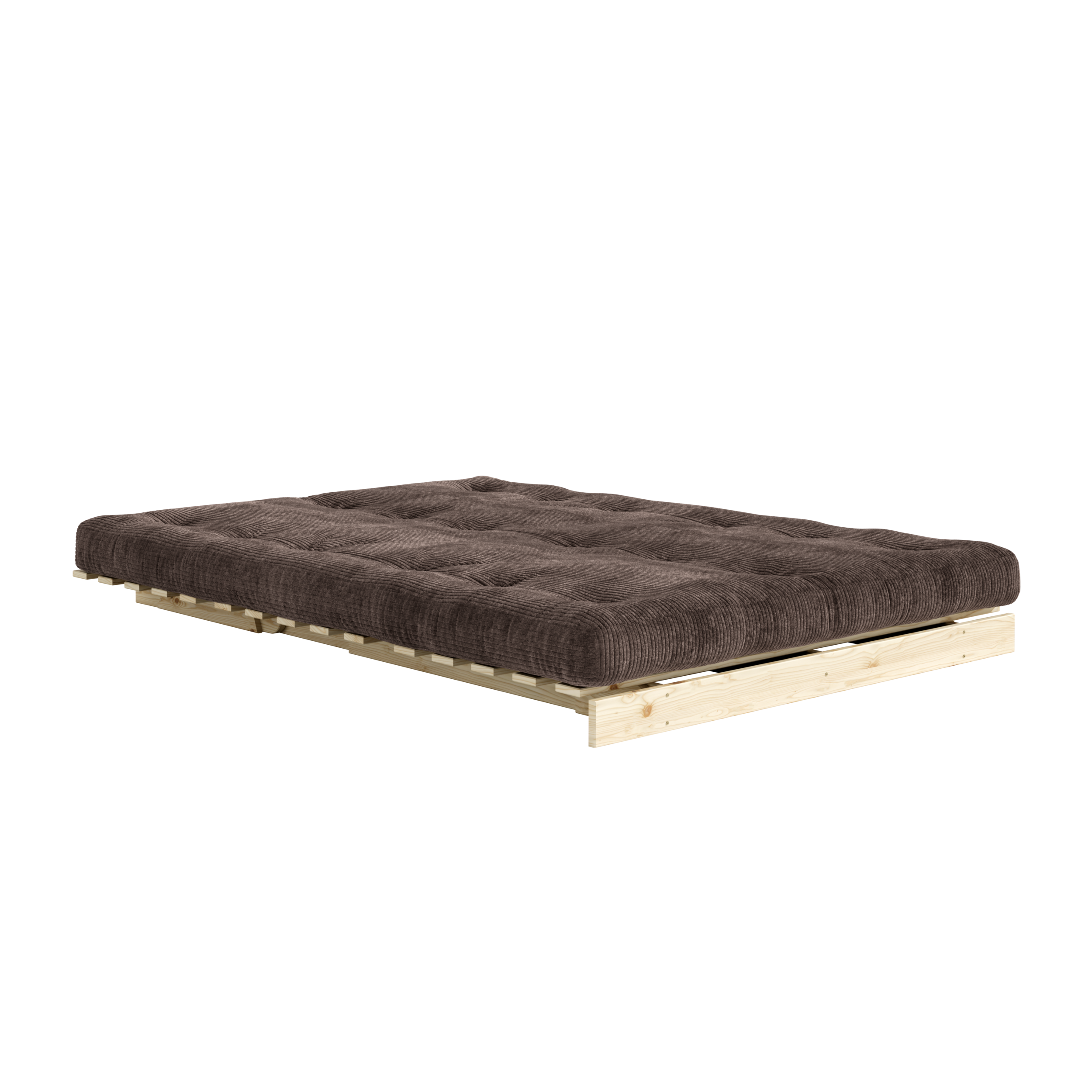 ROOTS ROOTS RAW 140 X 200 W. ROOTS MATTRESS DARK COCOA
