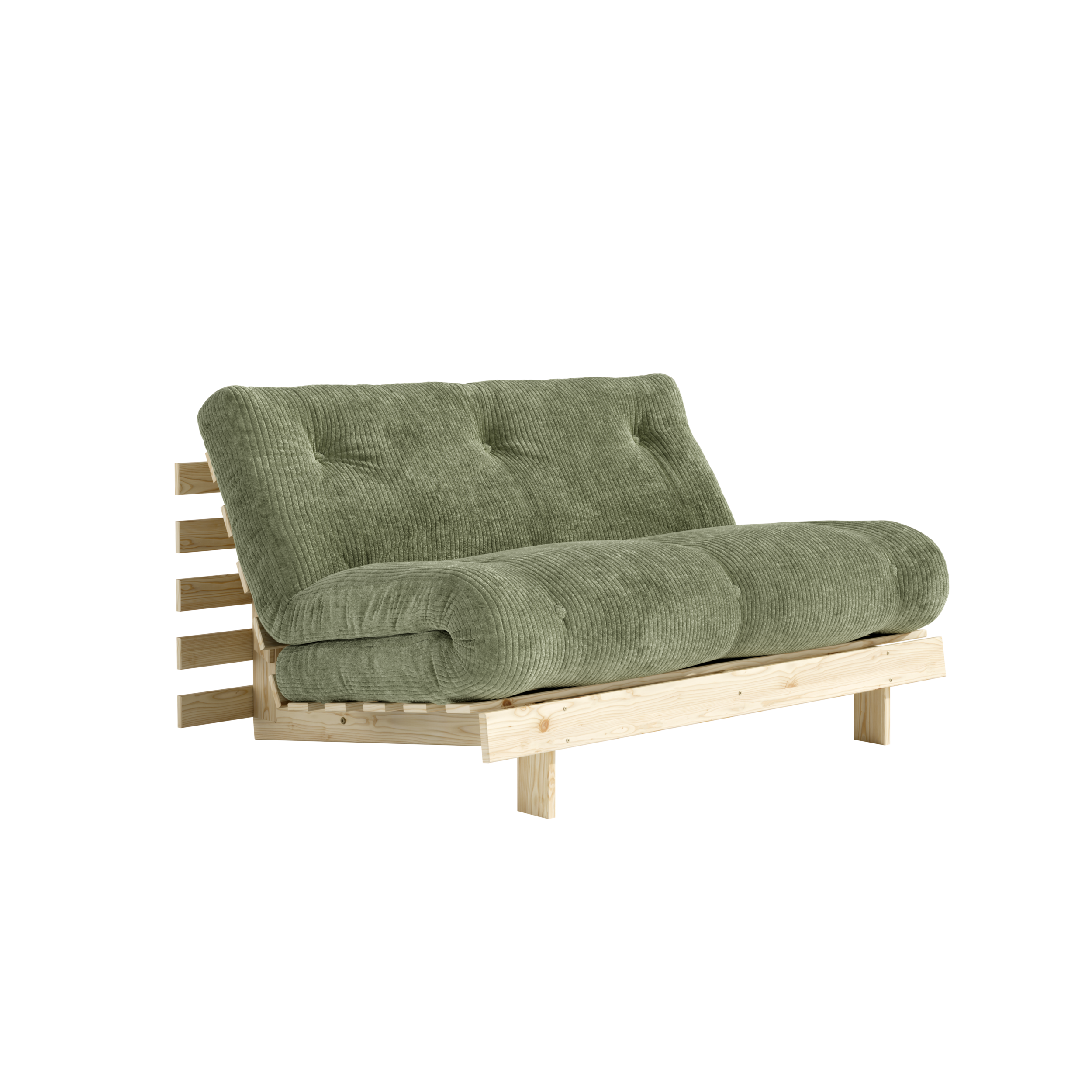 ROOTS RAW 140 X 200 W. ROOTS MATTRESS KHAKI GREEN