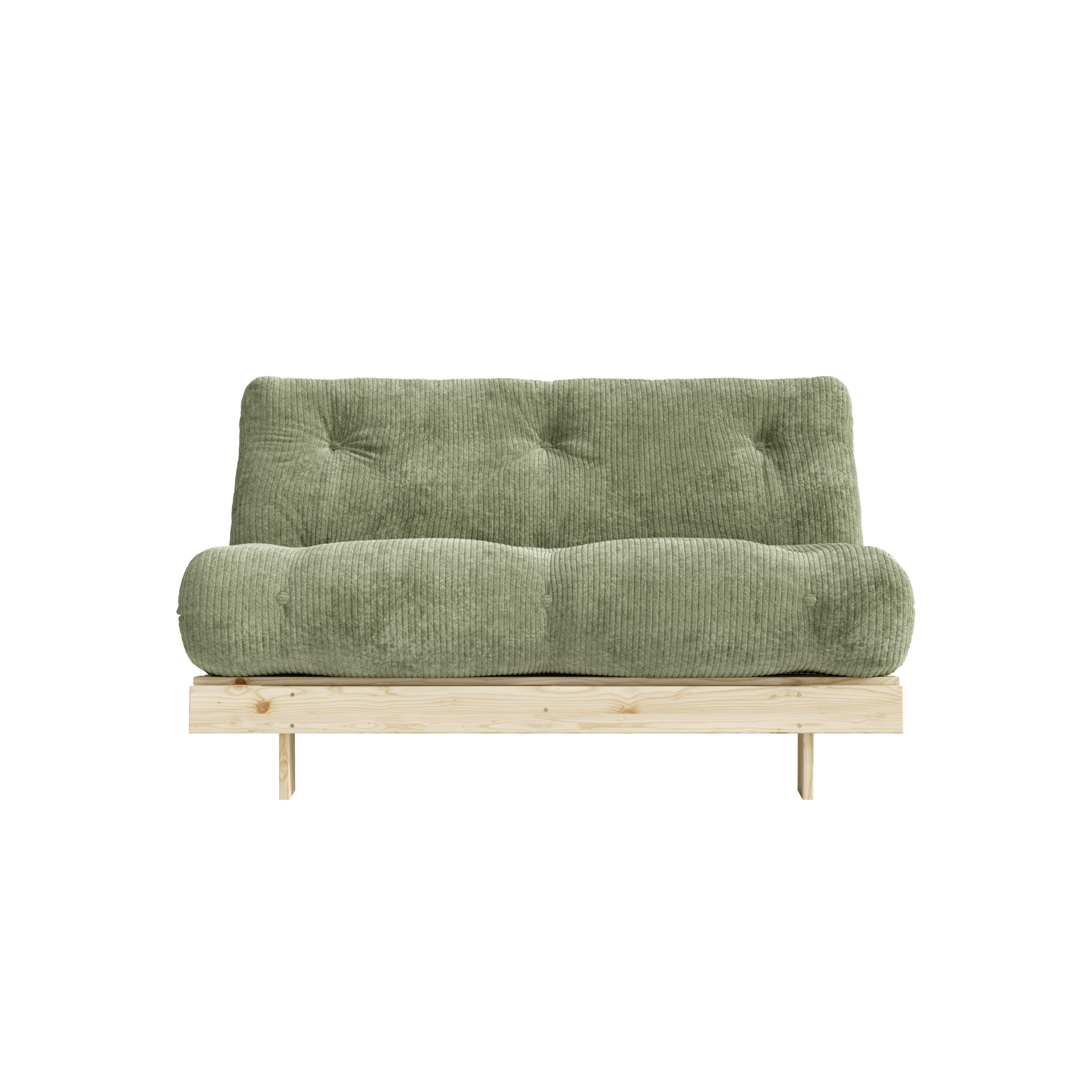 ROOTS RAW 140 X 200 W. ROOTS MATTRESS KHAKI GREEN