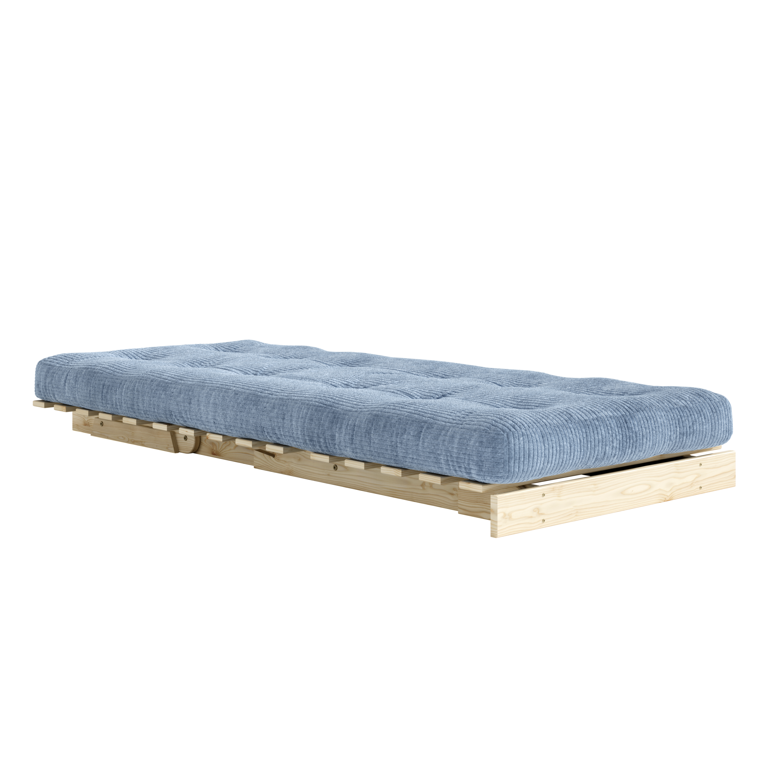 ROOTS RAW 90 X 200 W. ROOTS MATTRESS HAZY BLUE