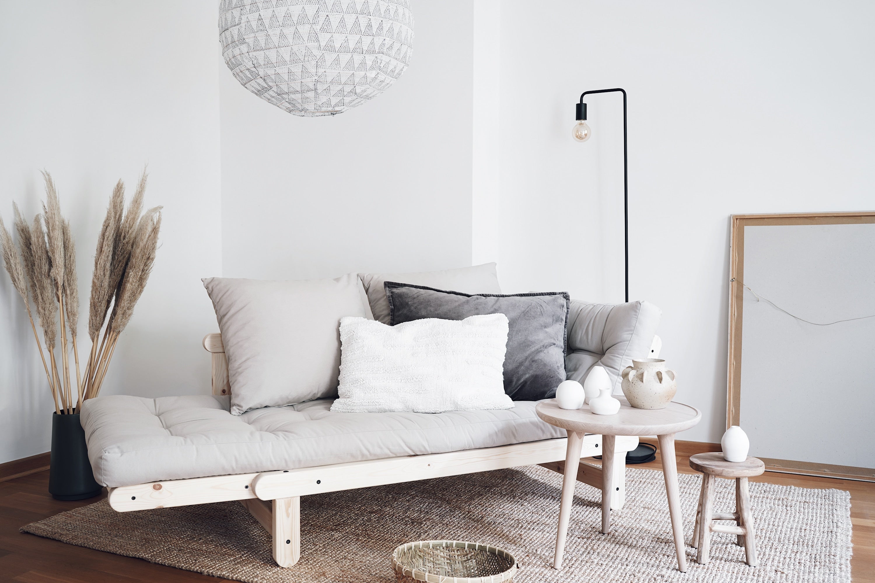 BEAT CLEAR LACQUERED W. BEAT MATTRESS SET PETROL BLUE