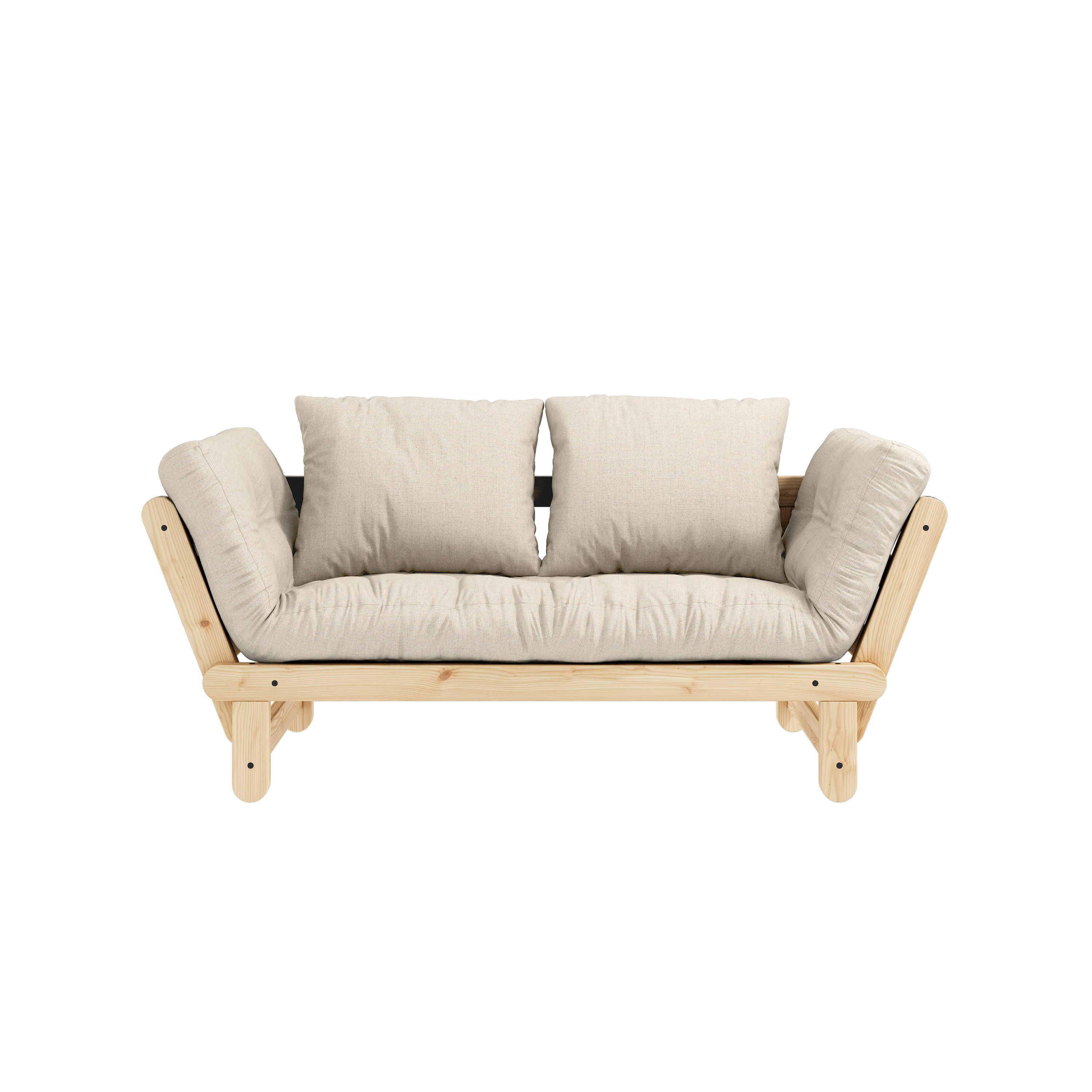 BEAT CLEAR LACQUERED W. BEAT MATTRESS SET LINEN