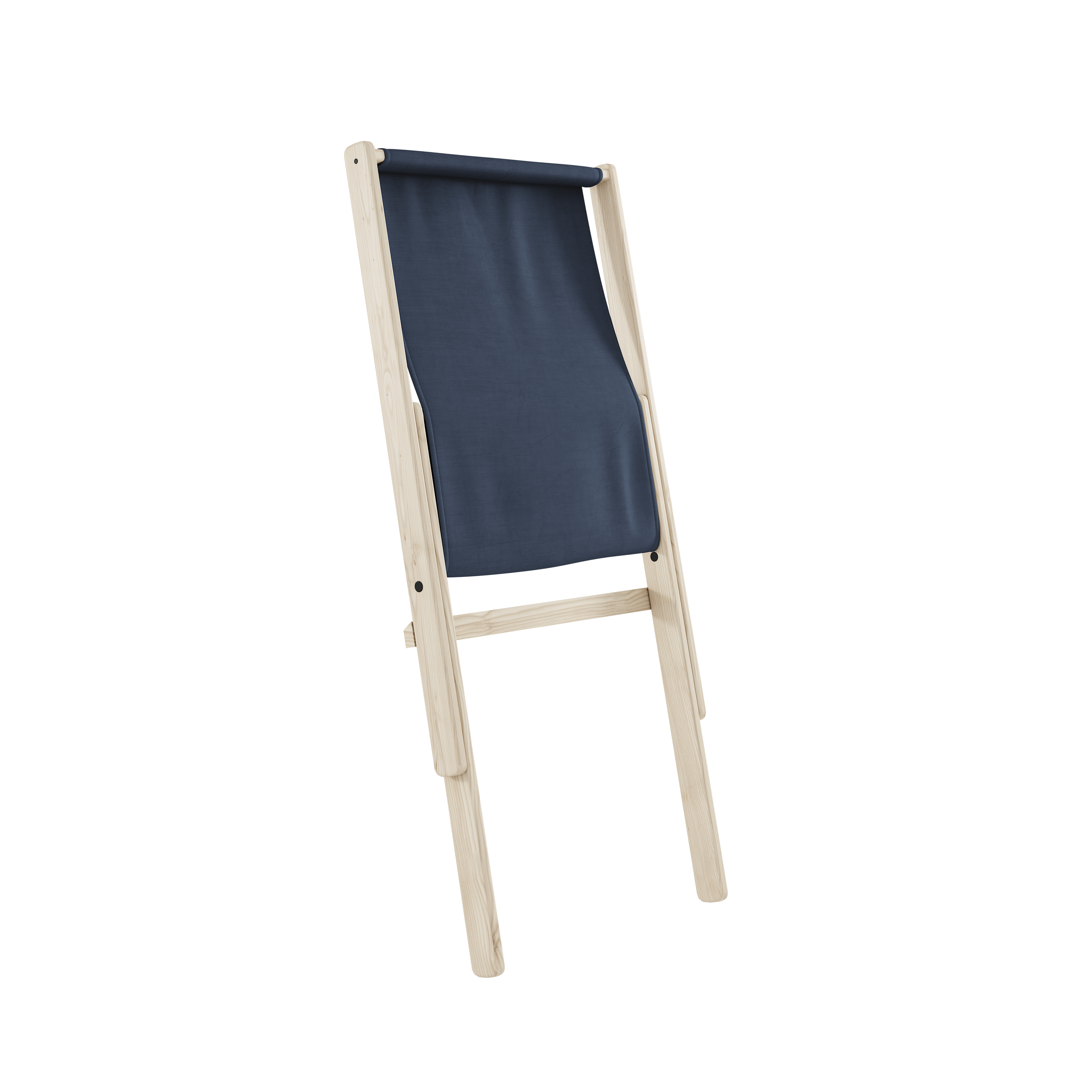 BOOGIE RAW BEECH W. BOOGIE MATTRESS NAVY