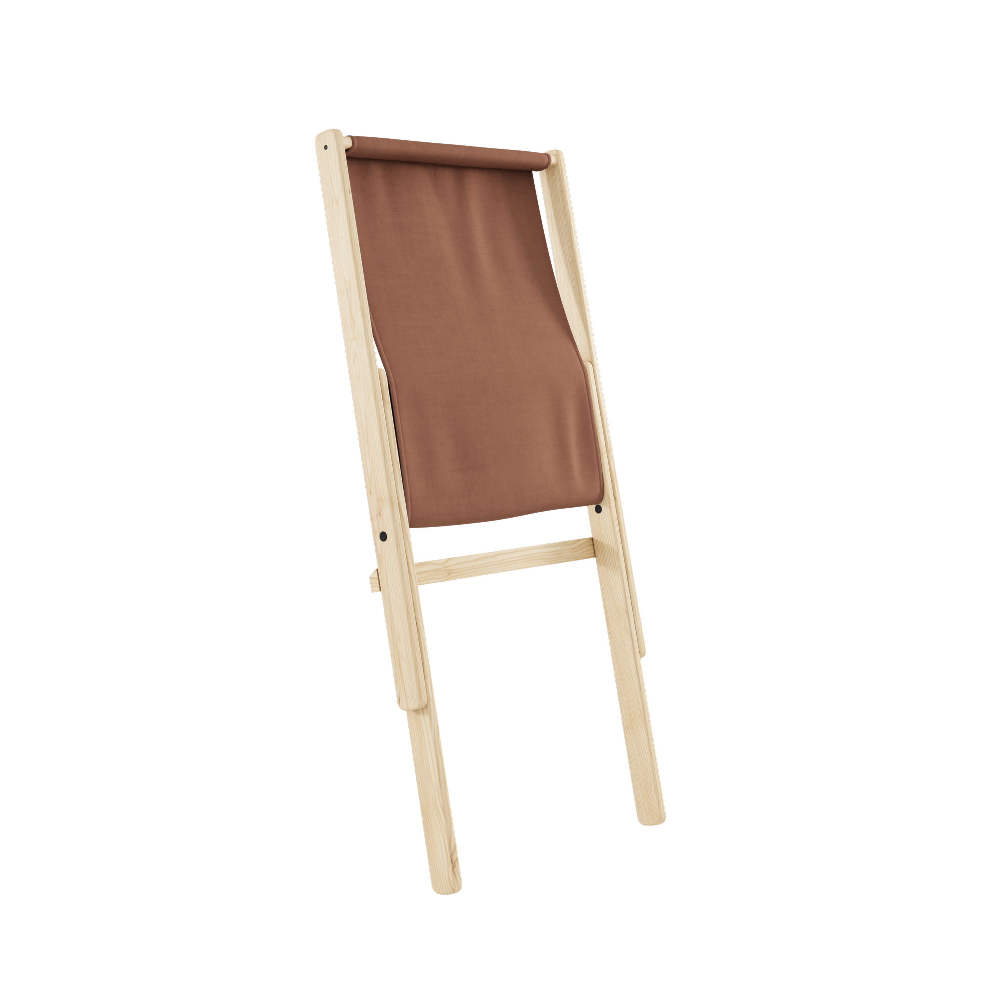 BOOGIE RAW BEECH W. BOOGIE MATTRESS CLAY BROWN