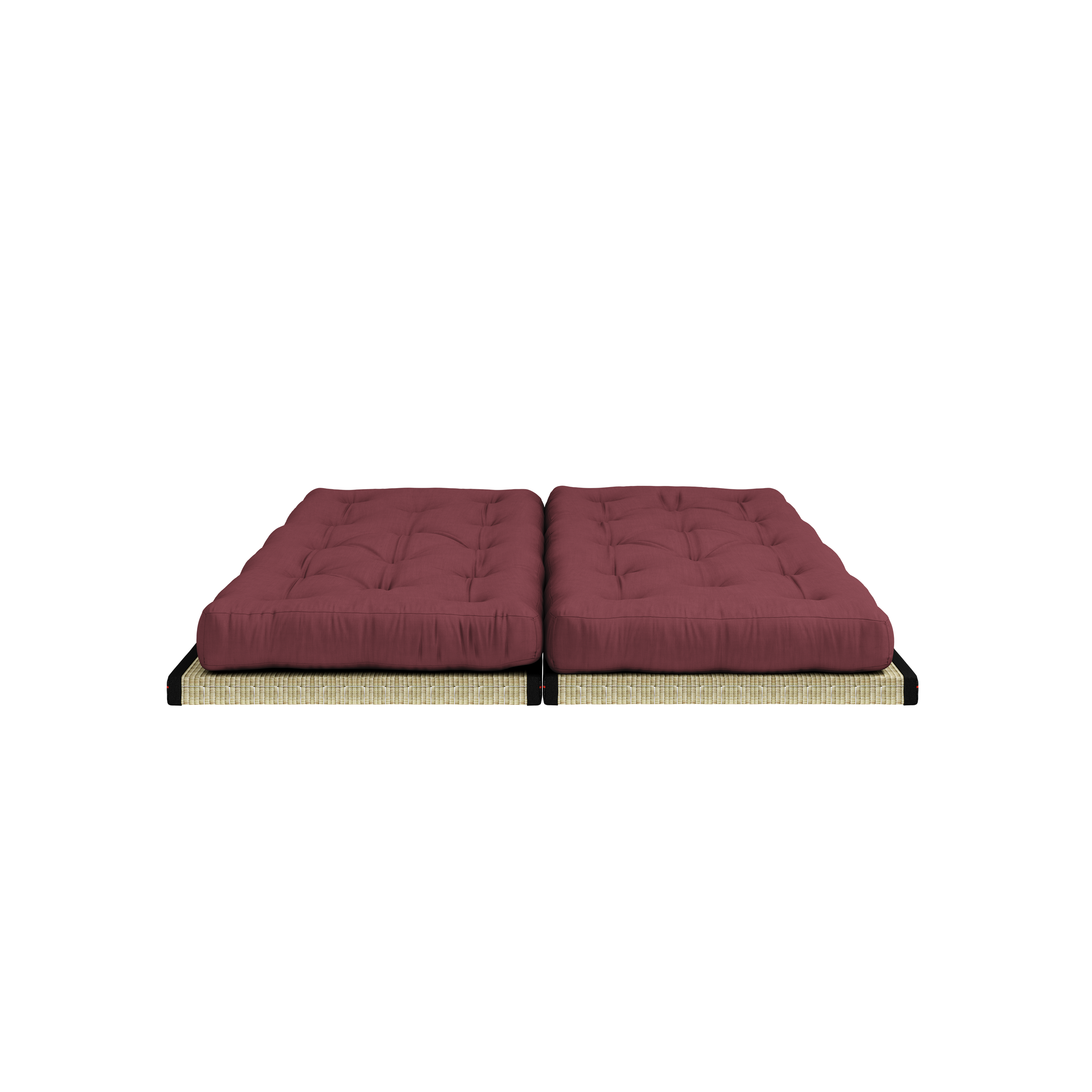 CHICO BORDEAUX W. 2 TATAMI 80 X 200 W. 2 CHICO MATTRESS SET BORDEAUX