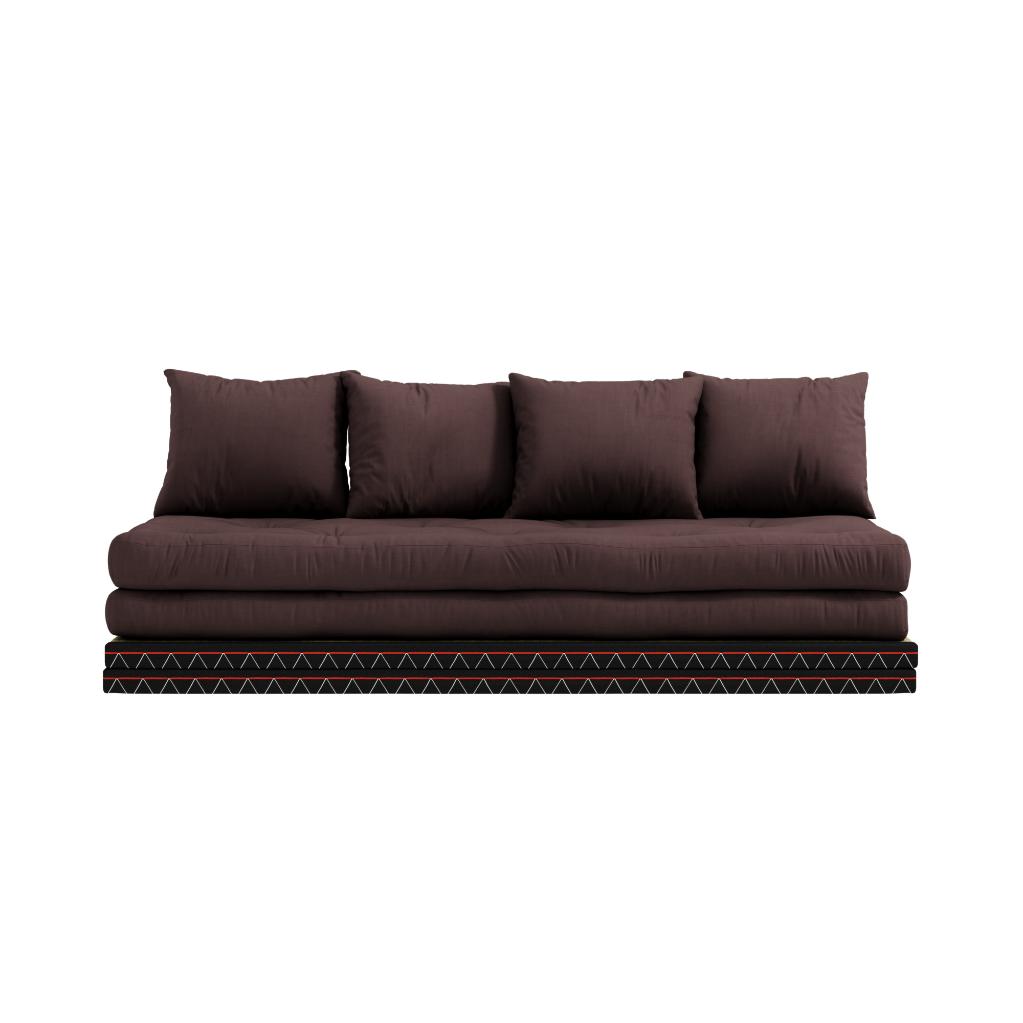 CHICO BROWN W. 2 TATAMI 80 X 200 W. 2 CHICO MATTRESS SET BROWN