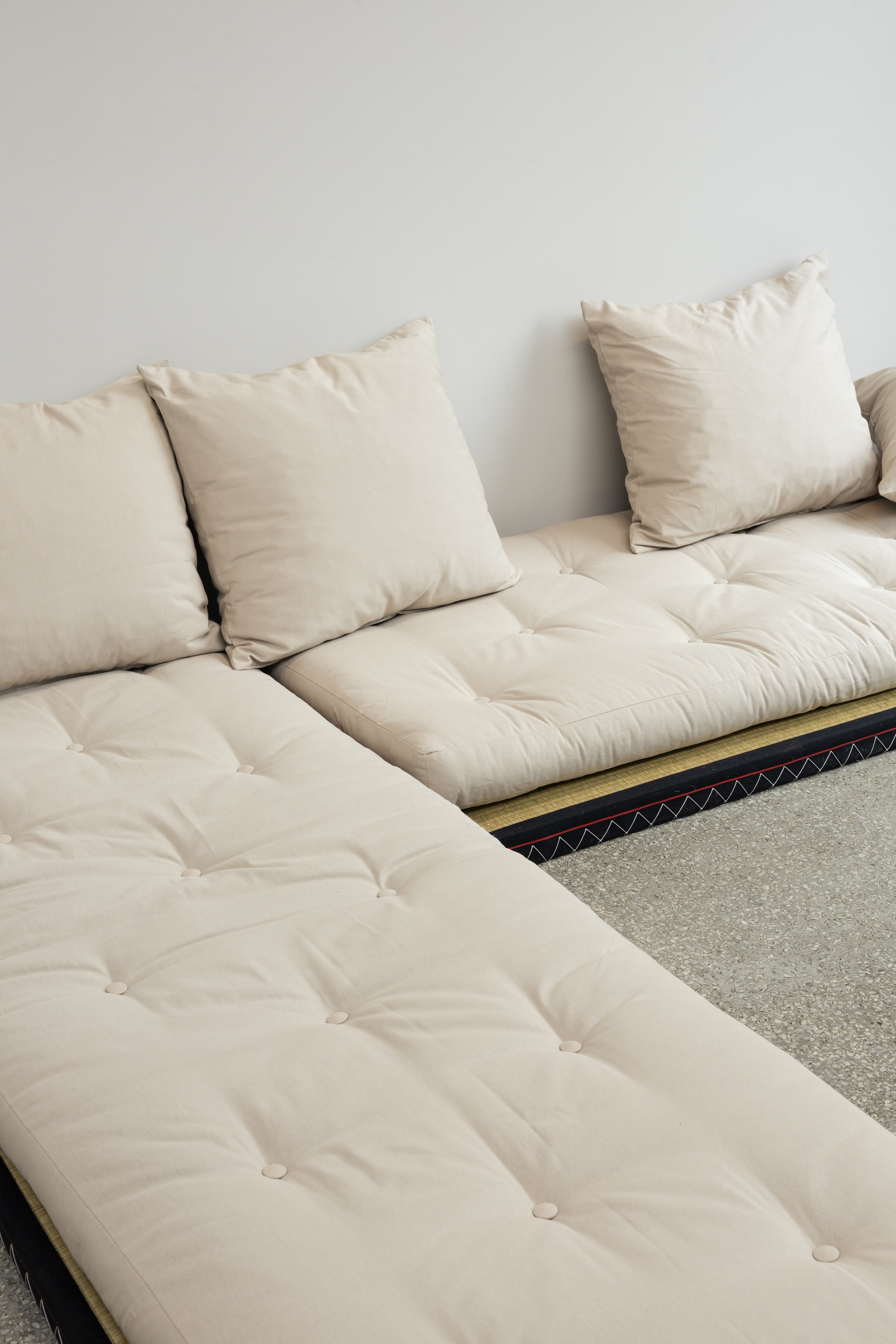 CHICO BROWN W. 2 TATAMI 80 X 200 W. 2 CHICO MATTRESS SET BROWN