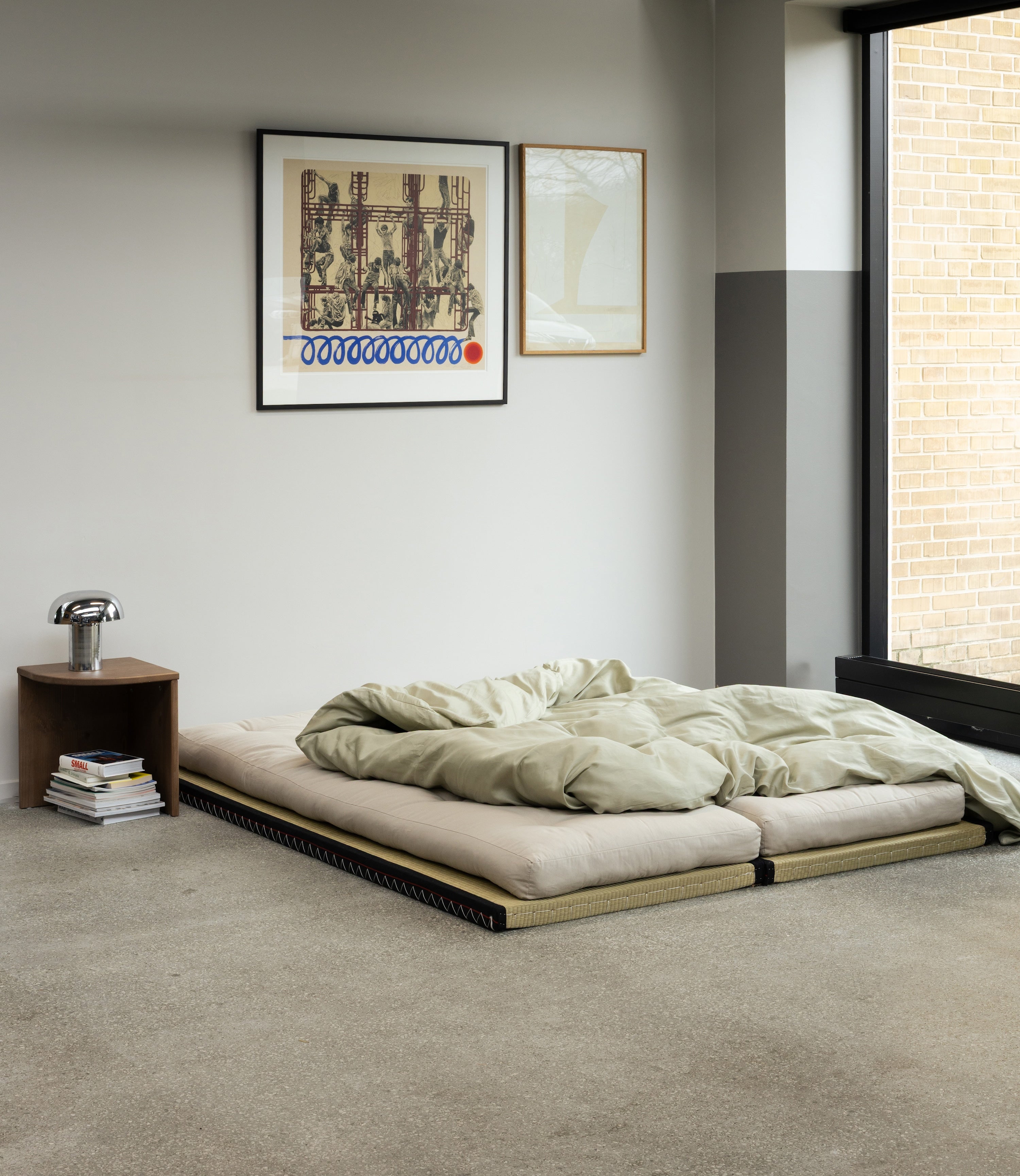 CHICO LINEN W. 2 TATAMI 80 X 200 W. 2 CHICO MATTRESS SET LINEN