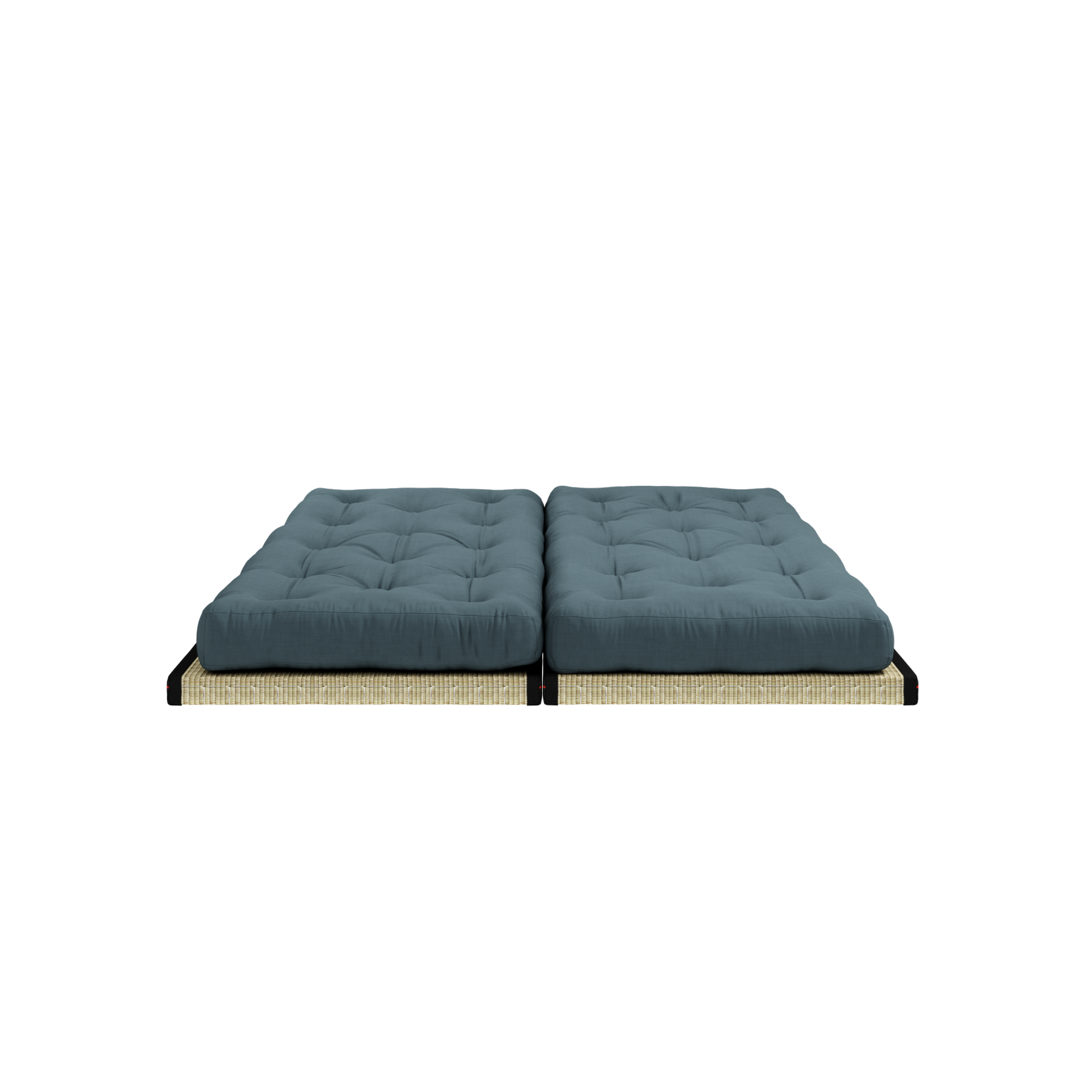 CHICO PETROL BLUE W. 2 TATAMI 80 X 200 W. 2 CHICO MATTRESS SET PETROL BLUE