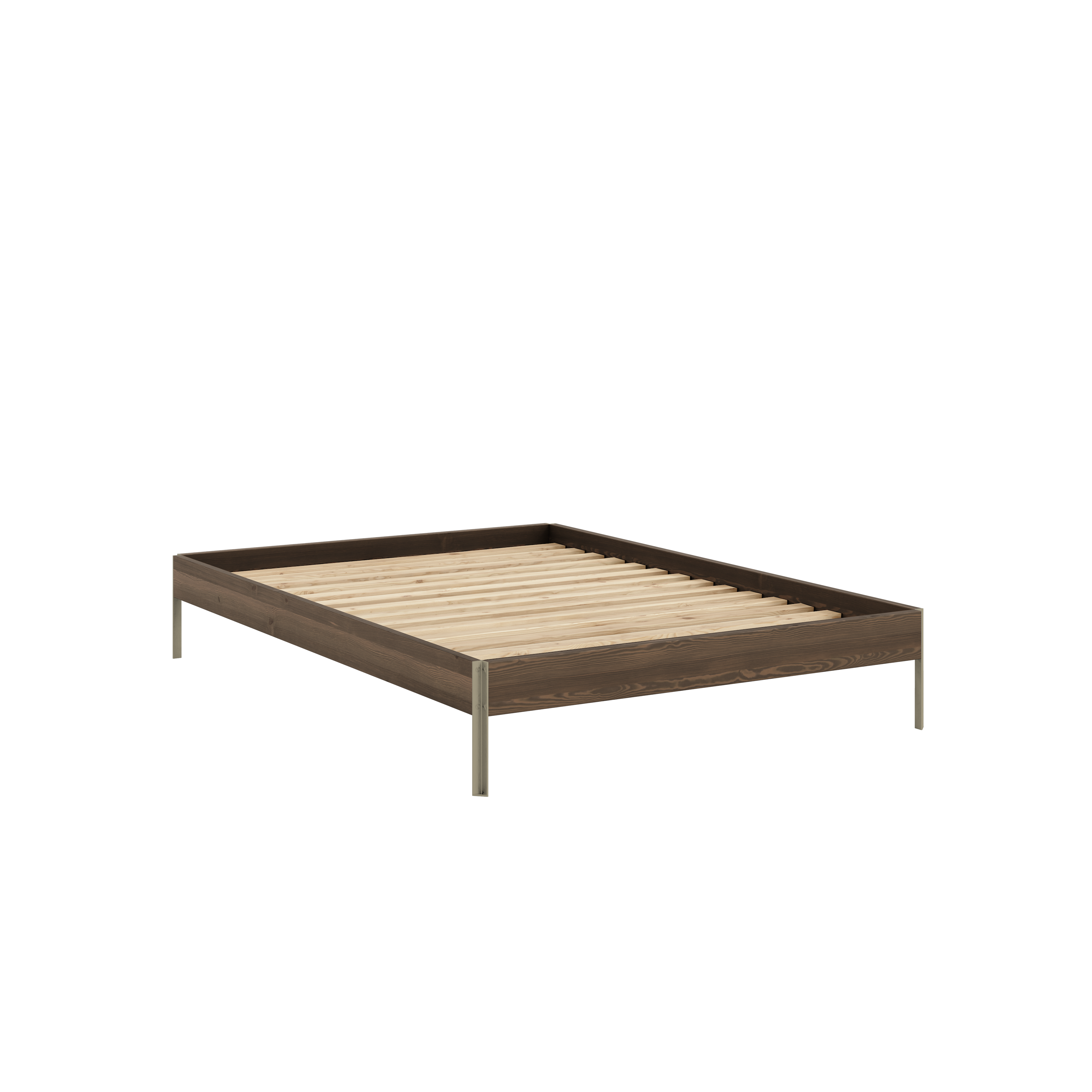 CORE BED CAROB BROWN SAGE GREEN 140X200