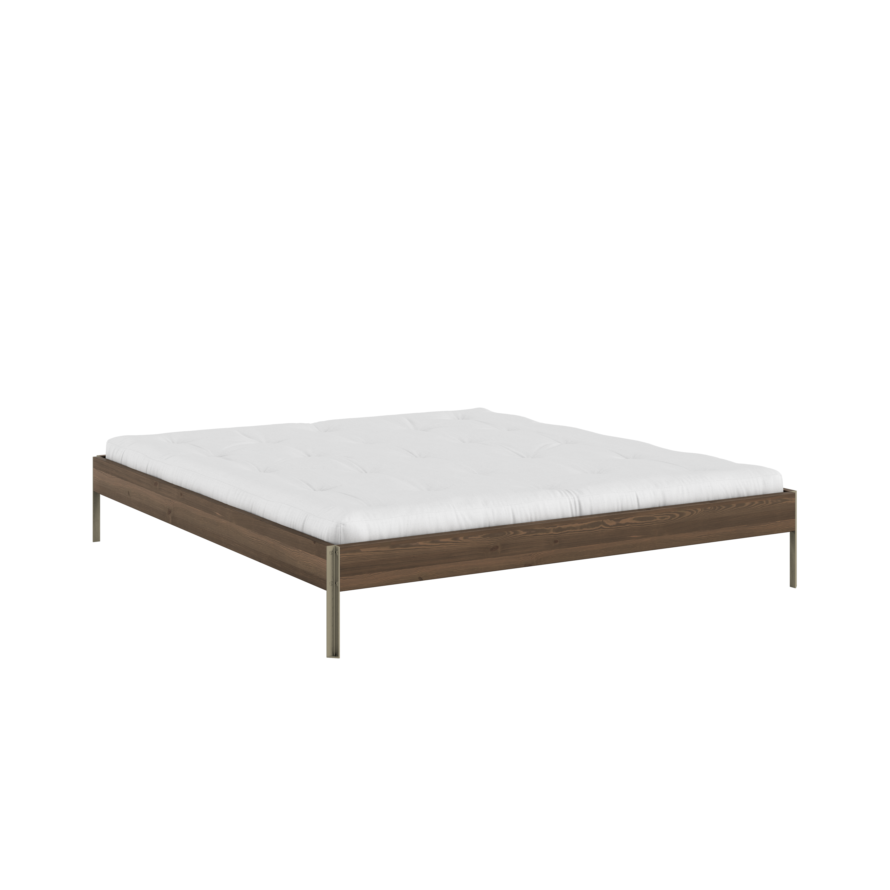 CORE BED CAROB BROWN SAGE GREEN 180X200