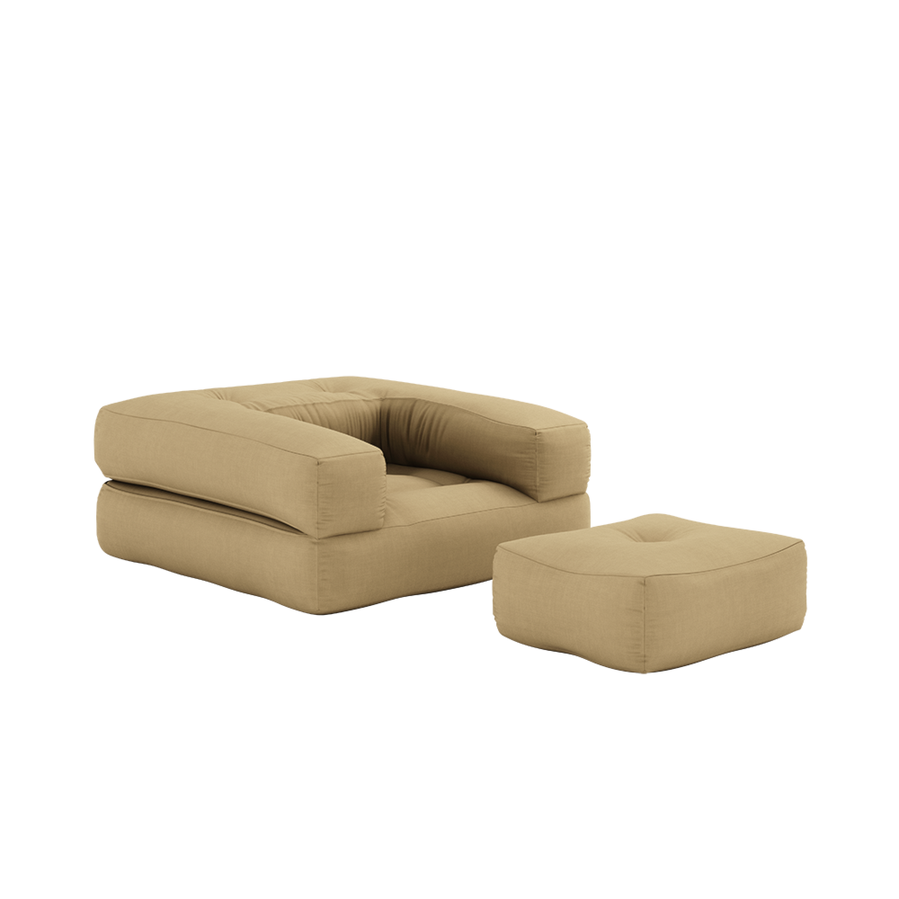 CUBE CHAIR WHEAT BEIGE