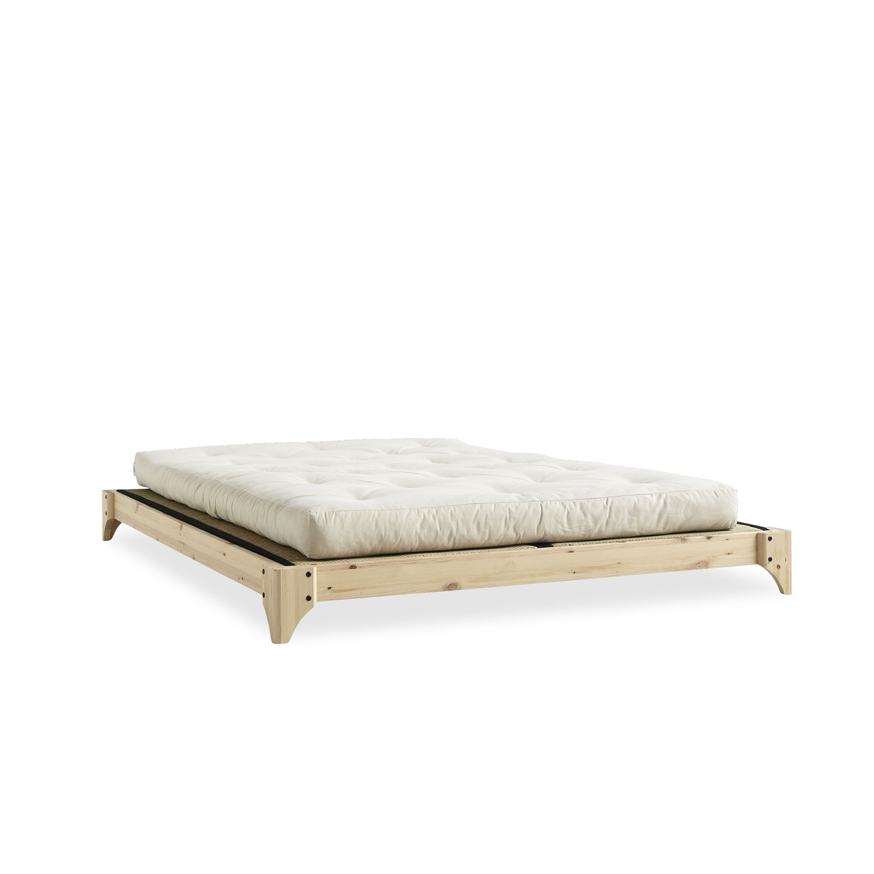 ELAN BED CLEAR LACQUERED 160 X 200