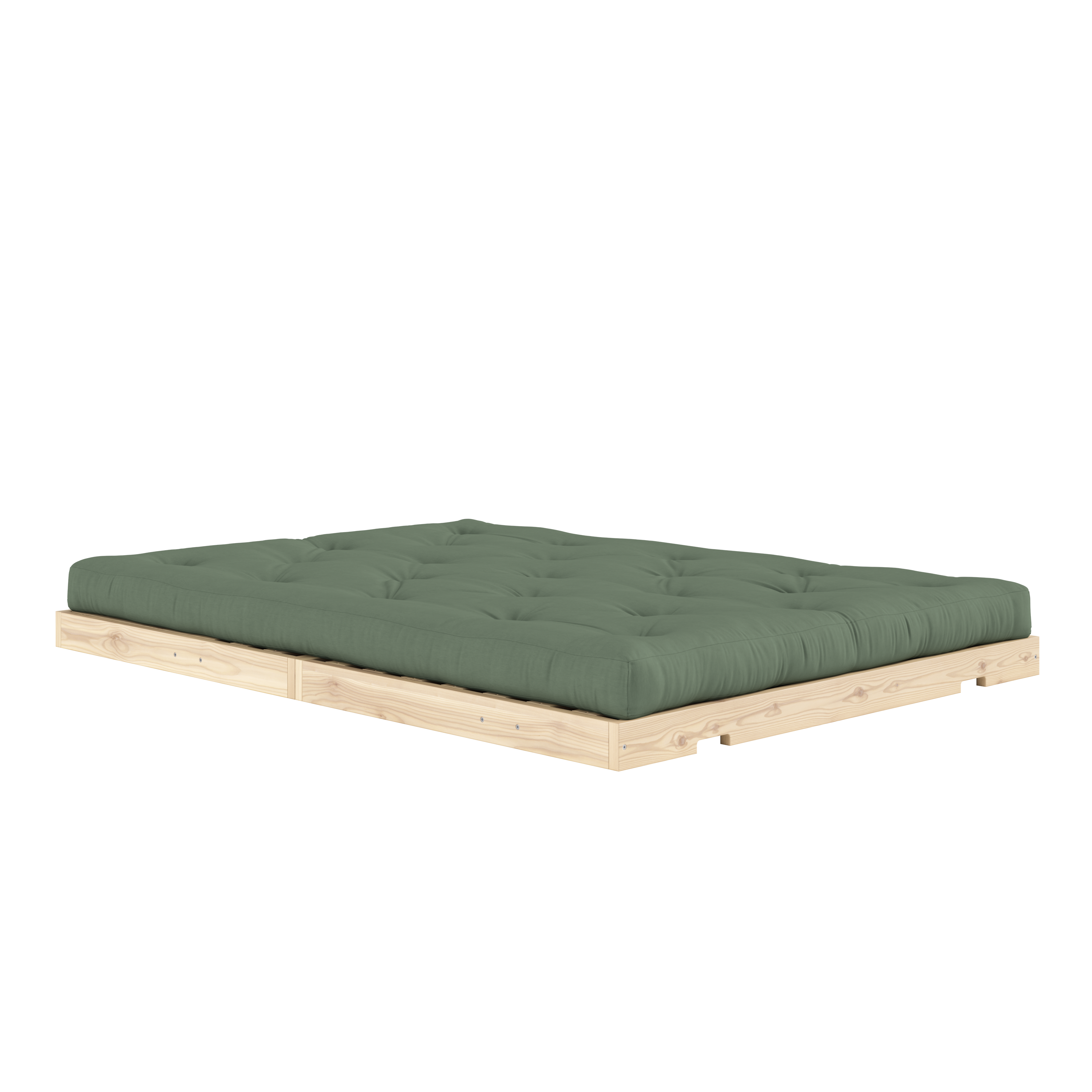 FLIP RAW 140 X 200 W. MATTRESS OLIVE GREEN