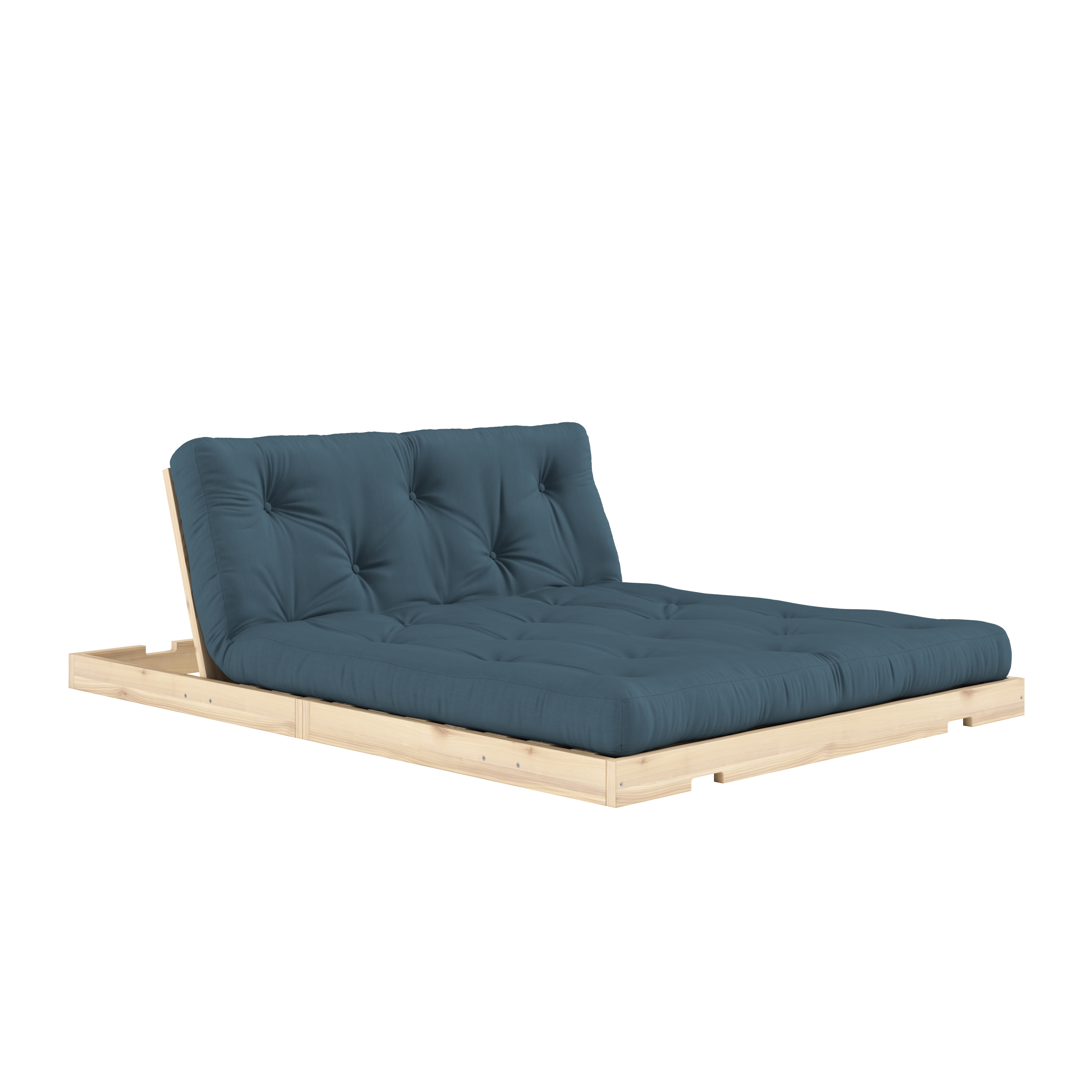 FLIP RAW 140 X 200 W. MATTRESS PETROL BLUE