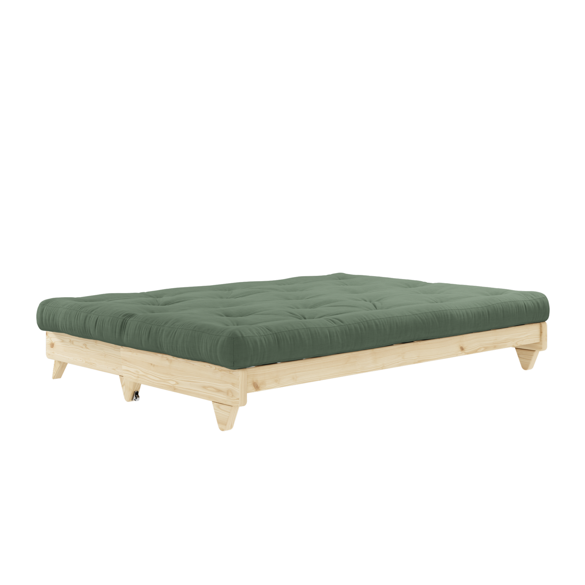FRESH CLEAR LACQUERED W. FRESH MATTRESS OLIVE GREEN