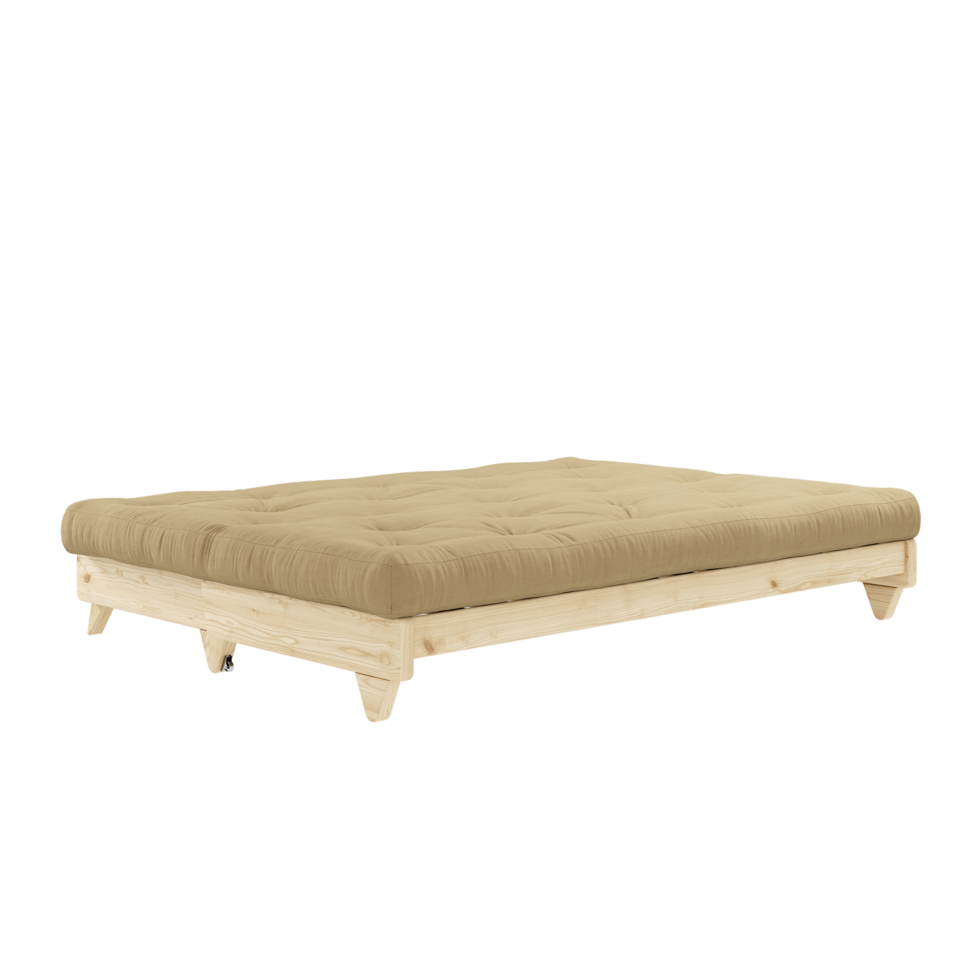 FRESH CLEAR LACQUERED W. FRESH MATTRESS WHEAT BEIGE