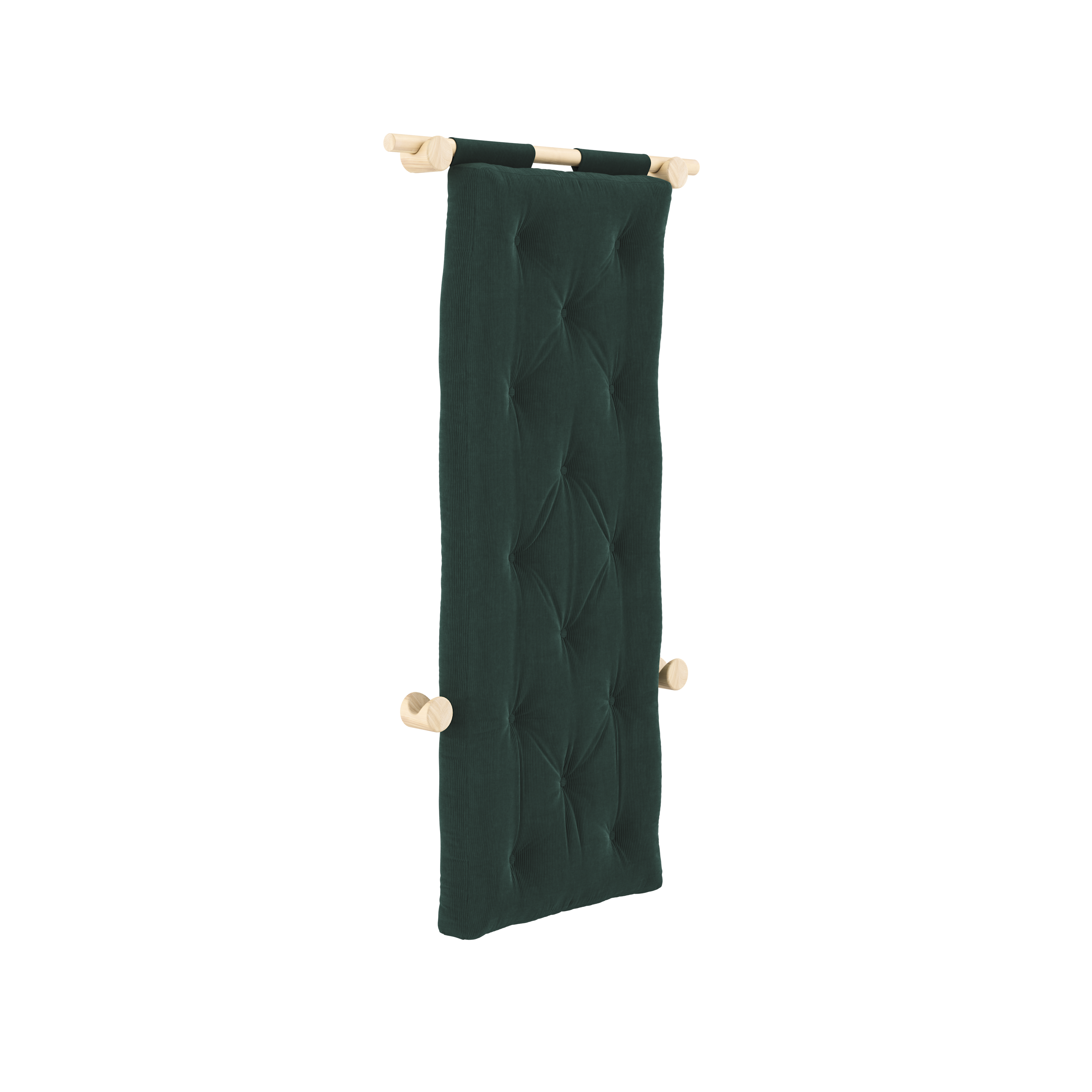 HOOKED RAW 75 x 200 W. BRAVO MATTRESS SEAWEED