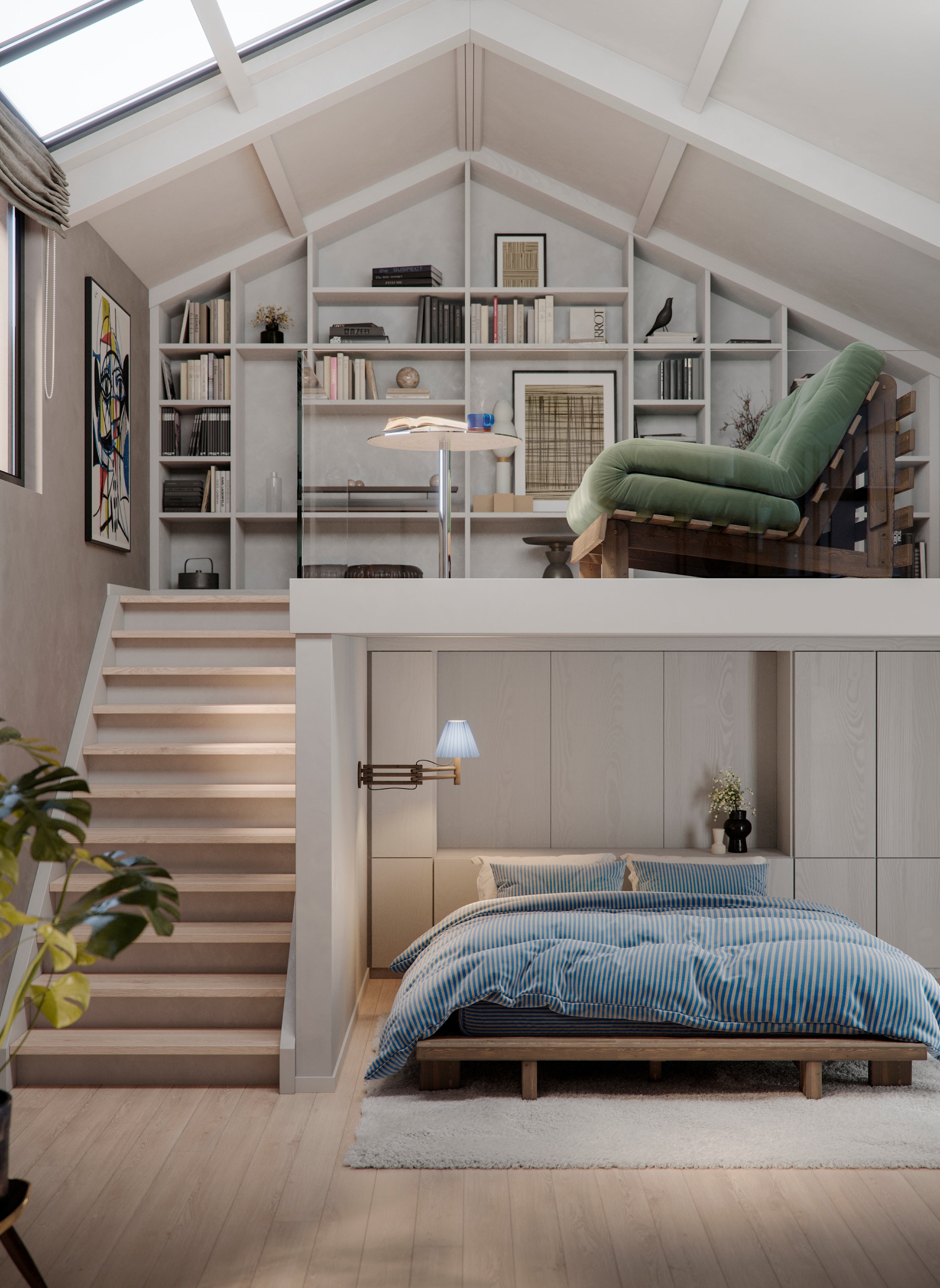 JAPAN BED CAROB BROWN 160 X 200