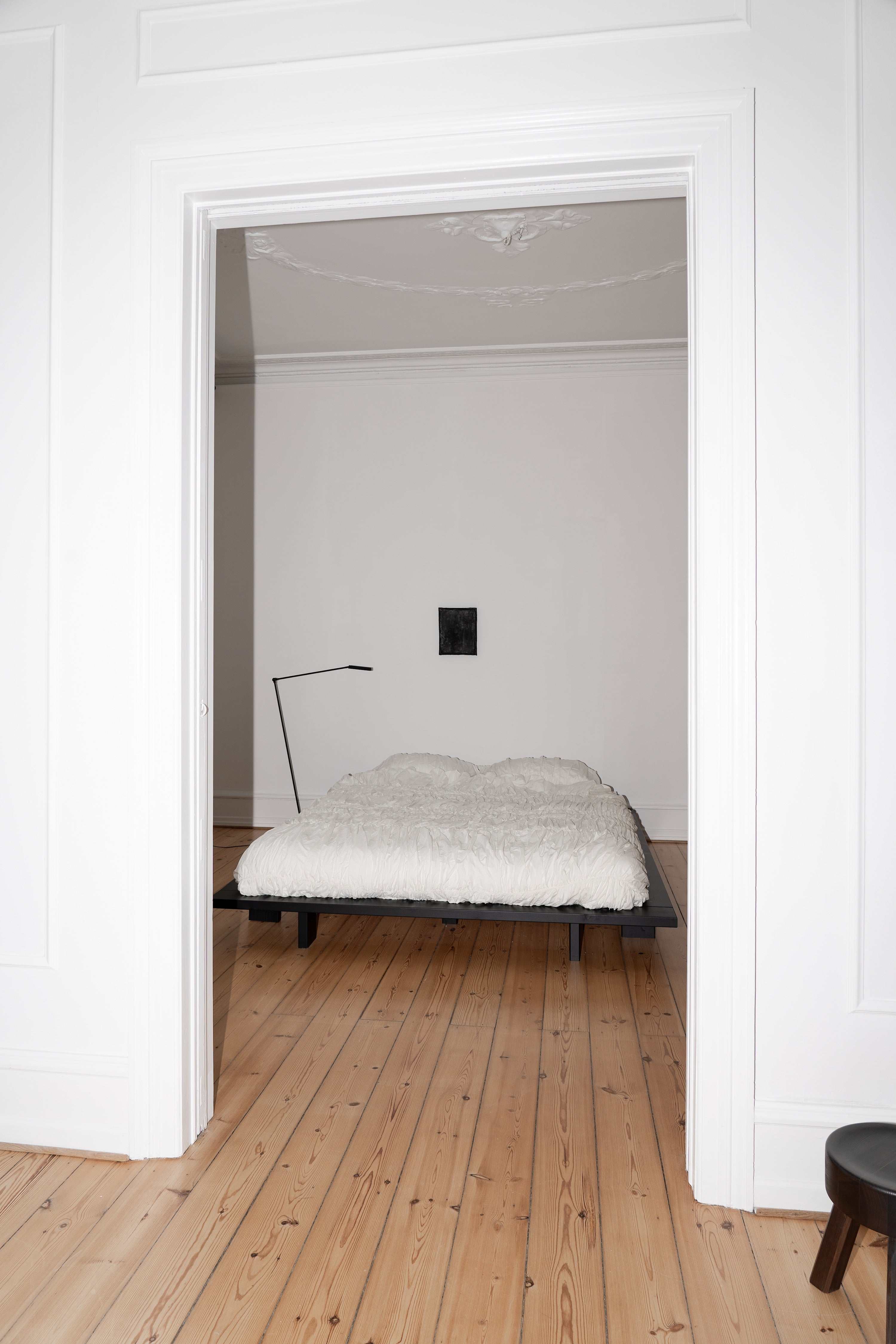 JAPAN BED BLACK NIGHT 140 X 200