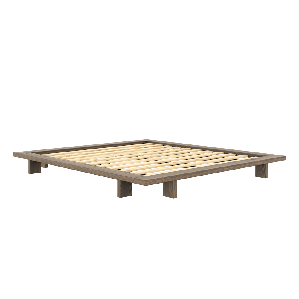 JAPAN BED CAROB BROWN KING SIZE