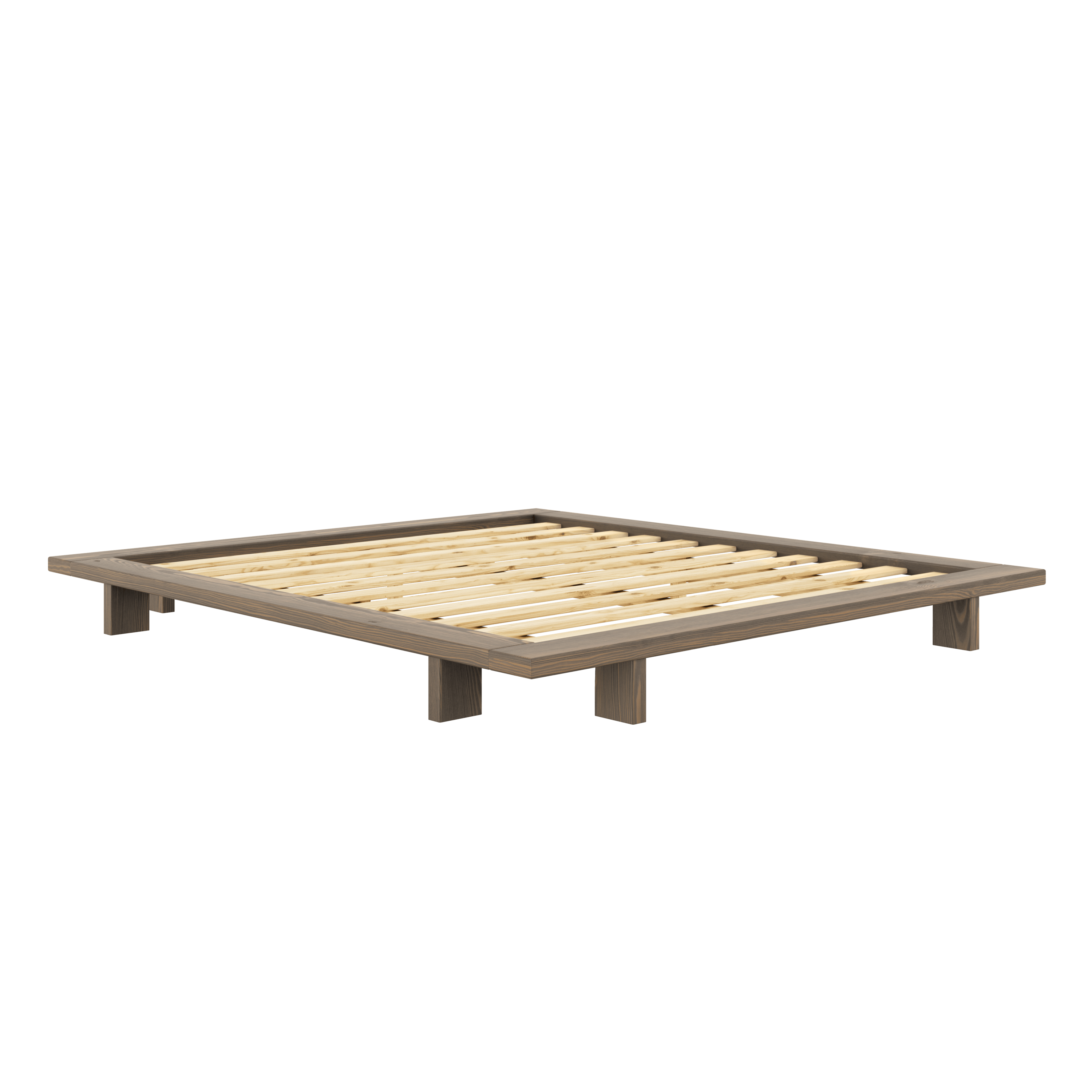 JAPAN BED CAROB BROWN 180 X 200