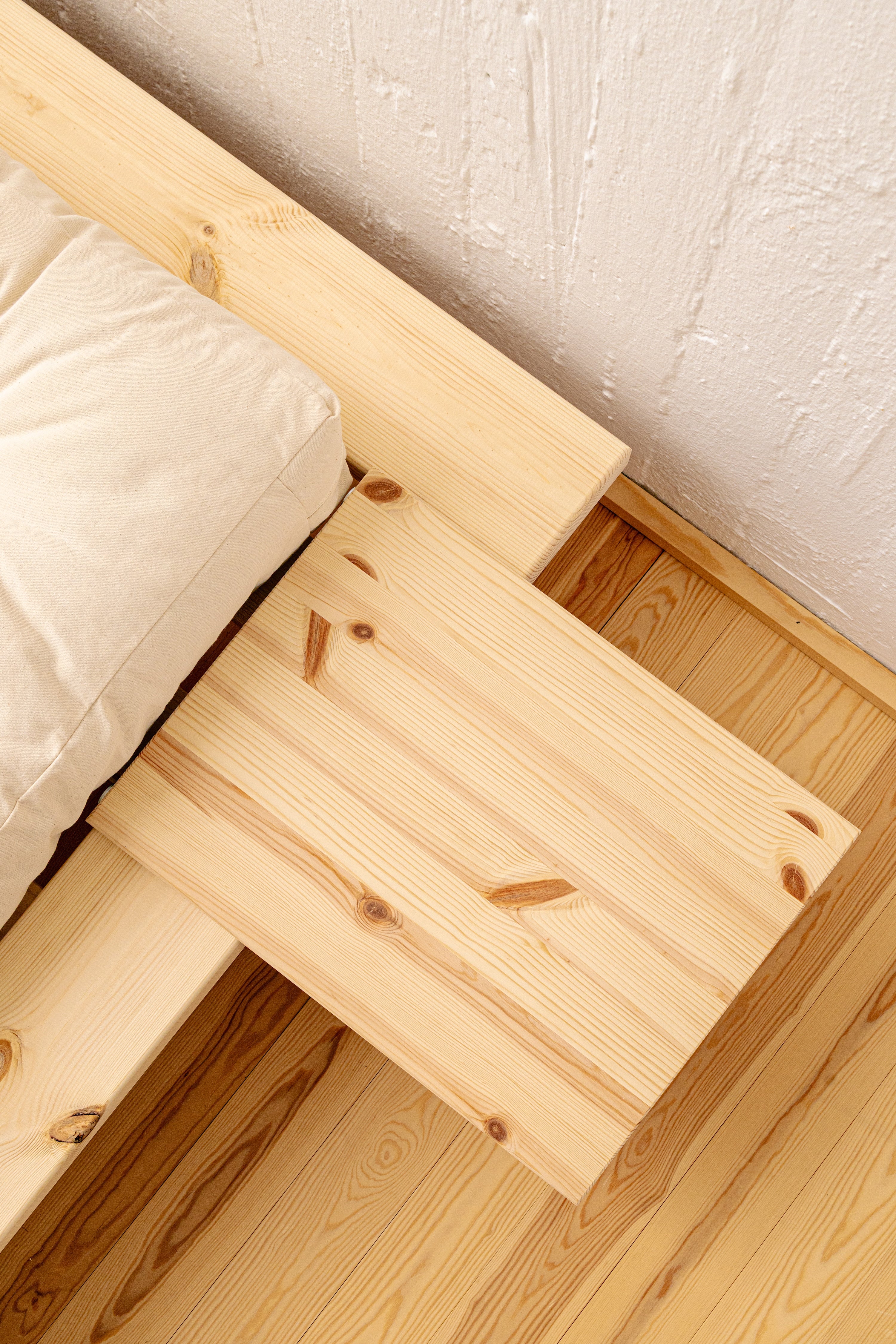 JAPAN BED SIDE TABLE RAW