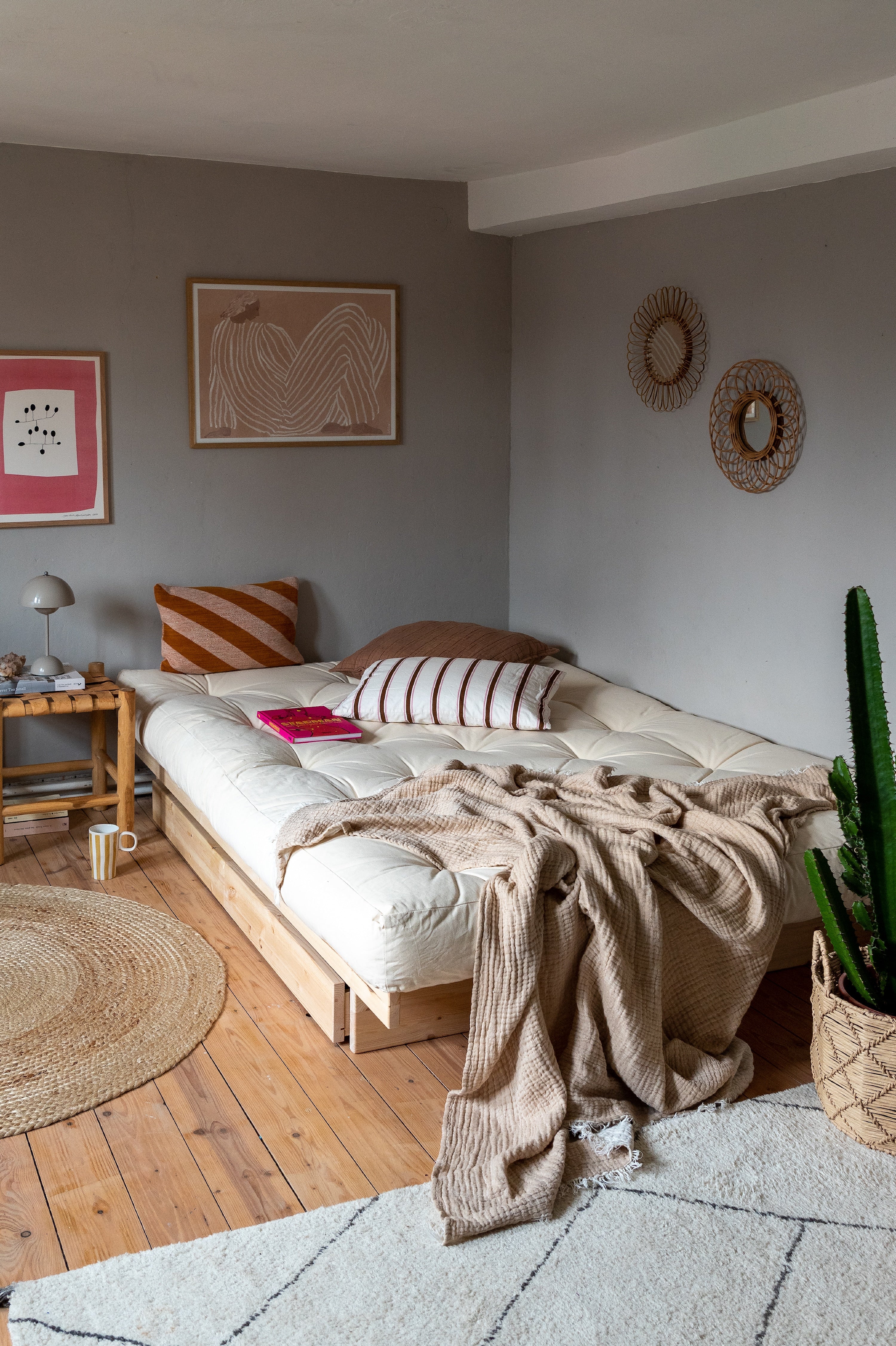 KANSO BED RAW 180 X 200