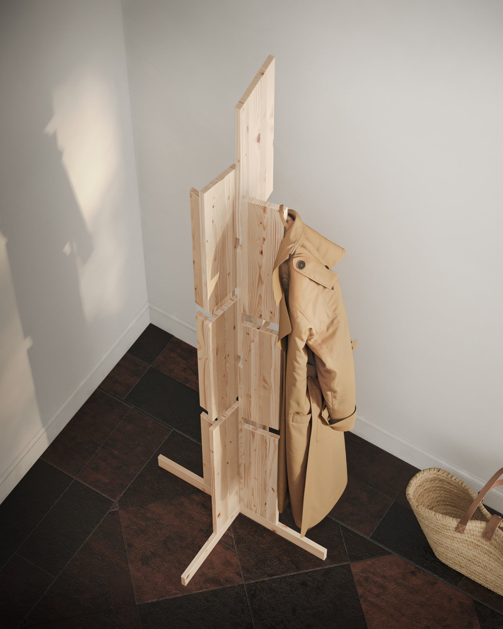 KEEPER COAT STAND RAW