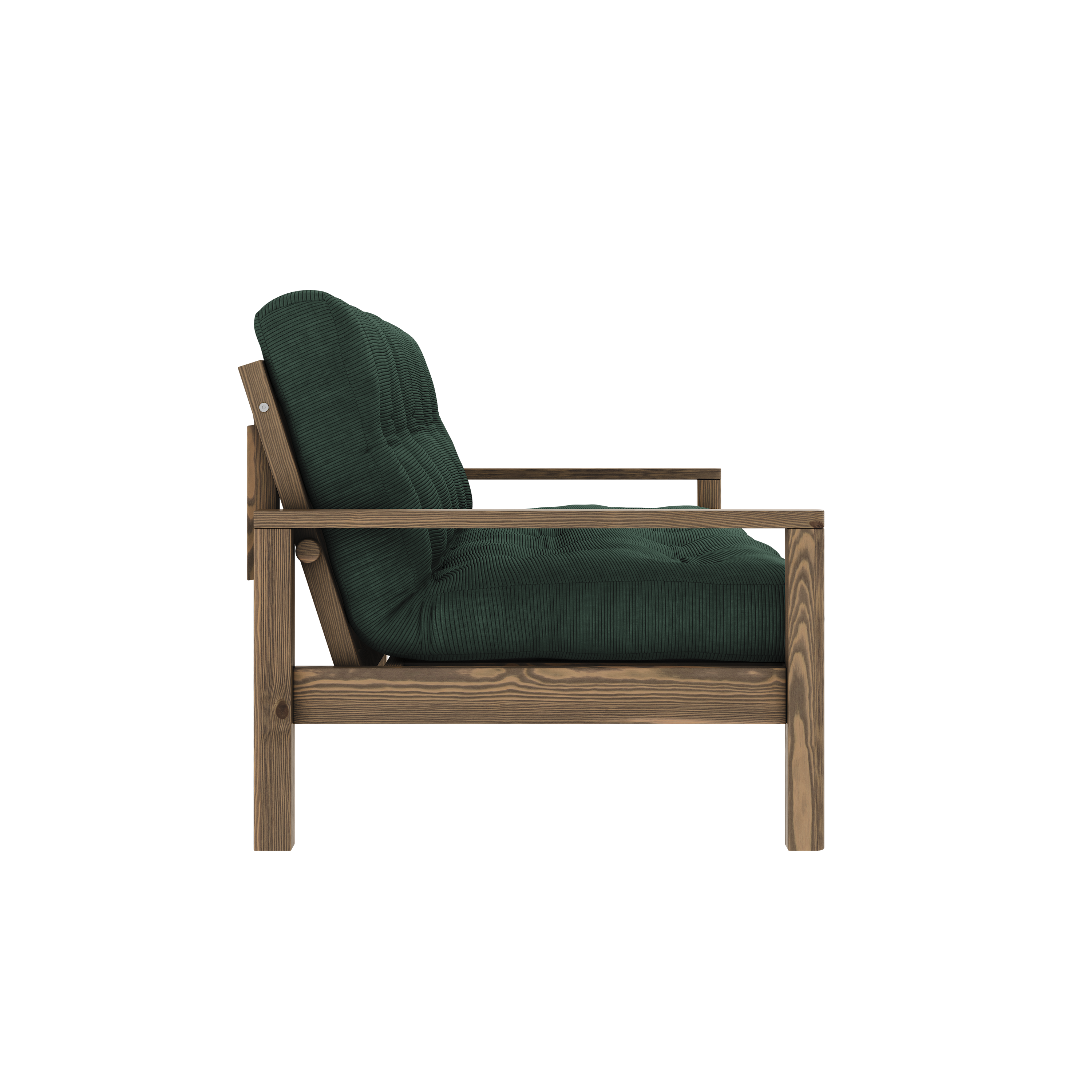 KNOB CAROB BROWN W. 5-LAYER MIXED MATTRESS SEAWEED