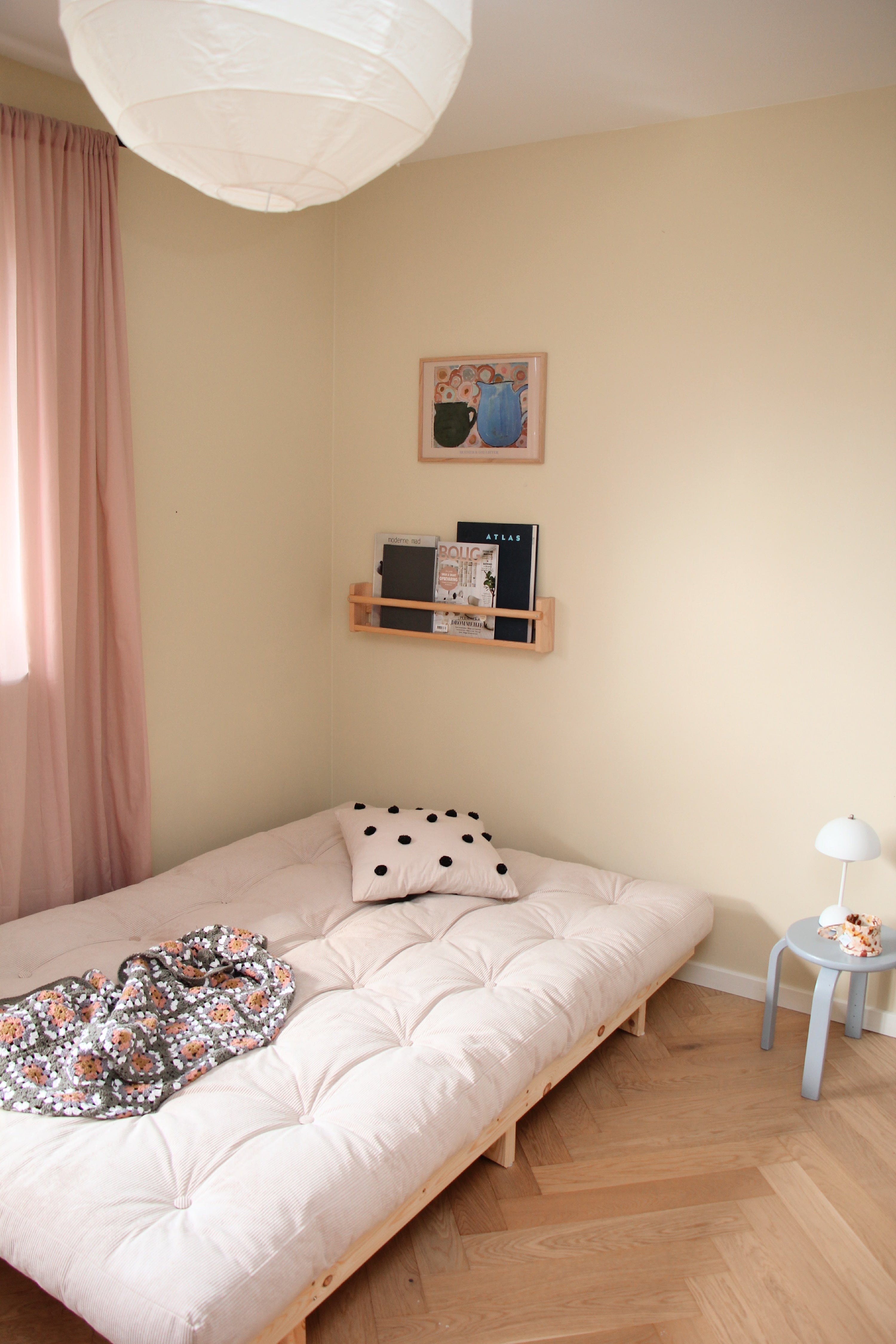 LEAN RAW 130 X 190 W. 5-LAYER MIXED MATTRESS WHEAT BEIGE