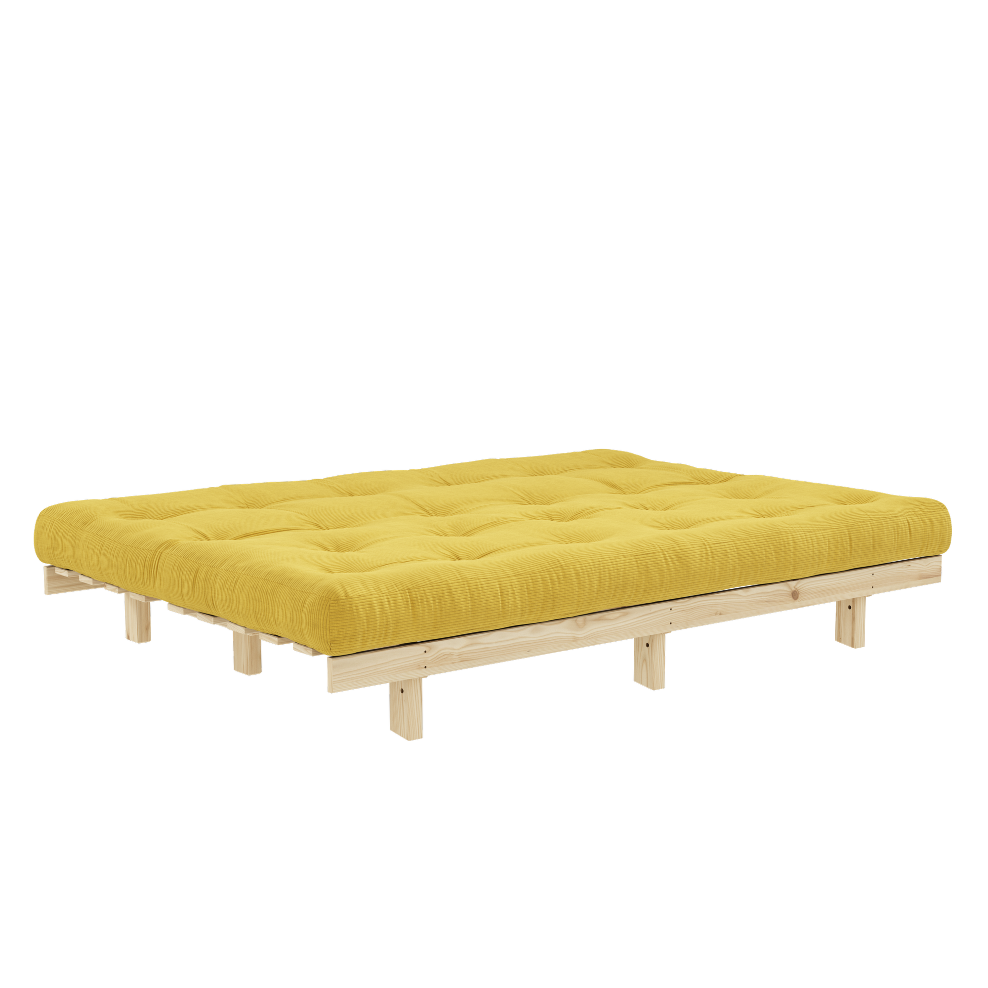 LEAN RAW 130 X 190 W. 5-LAYER MIXED MATTRESS HONEY