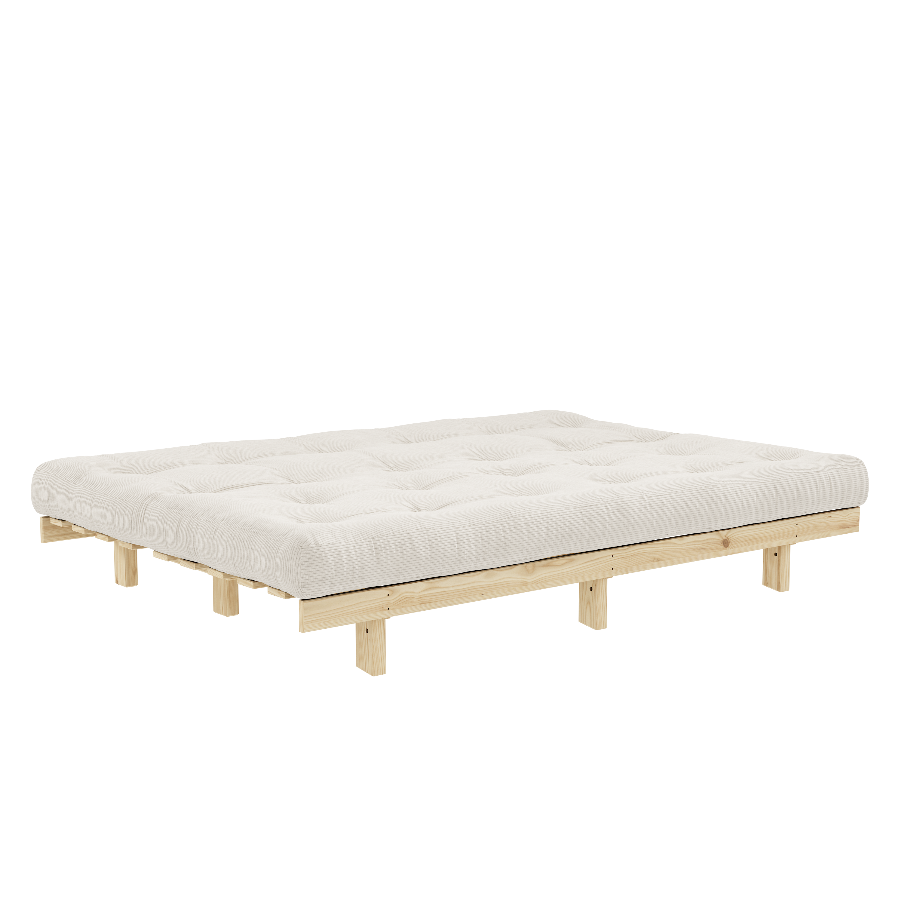 LEAN RAW 130 X 200 W. ALPHA MATTRESS IVORY