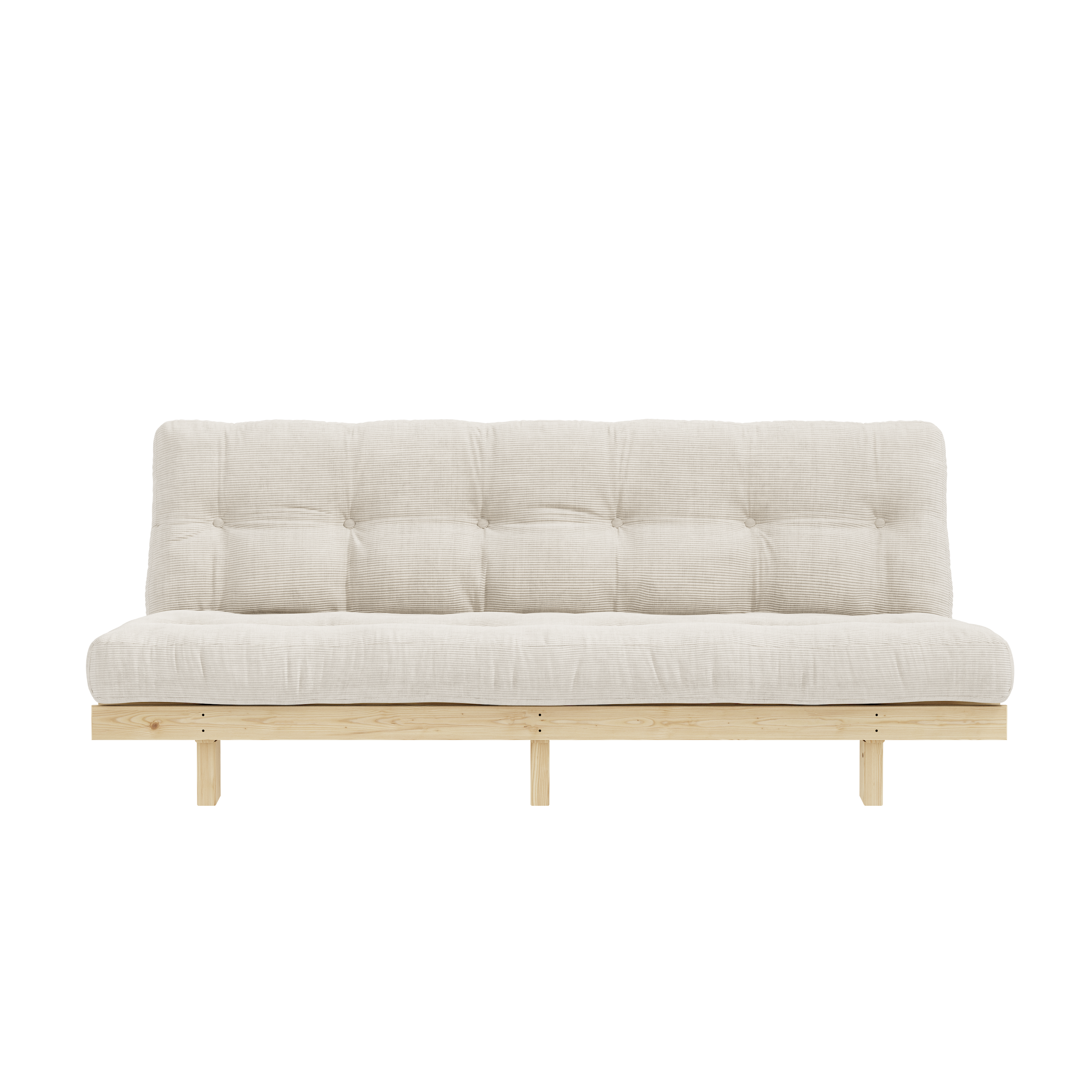 LEAN RAW 130 X 200 W. ALPHA MATTRESS IVORY