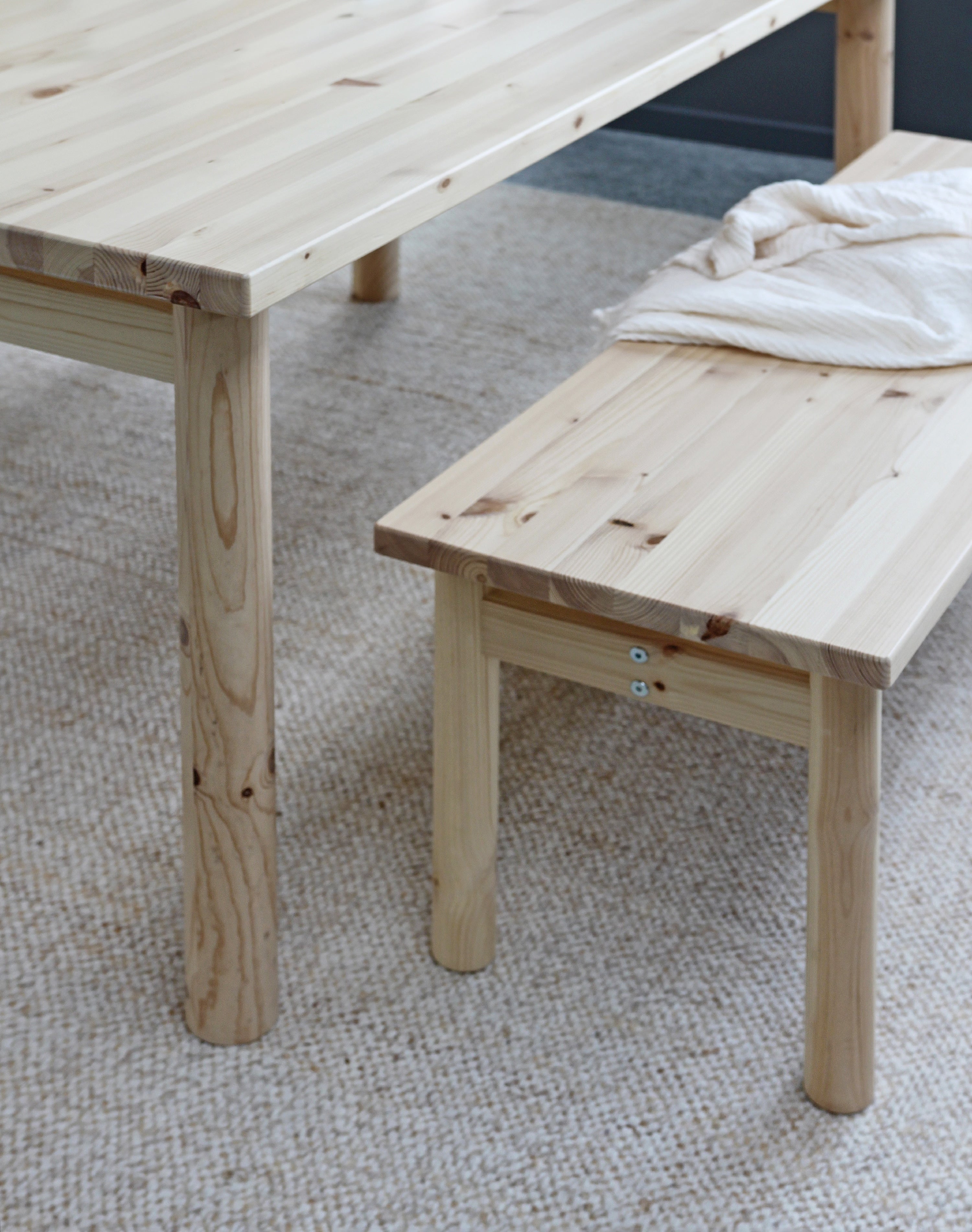 PACE BENCH CLEAR LACQUERED