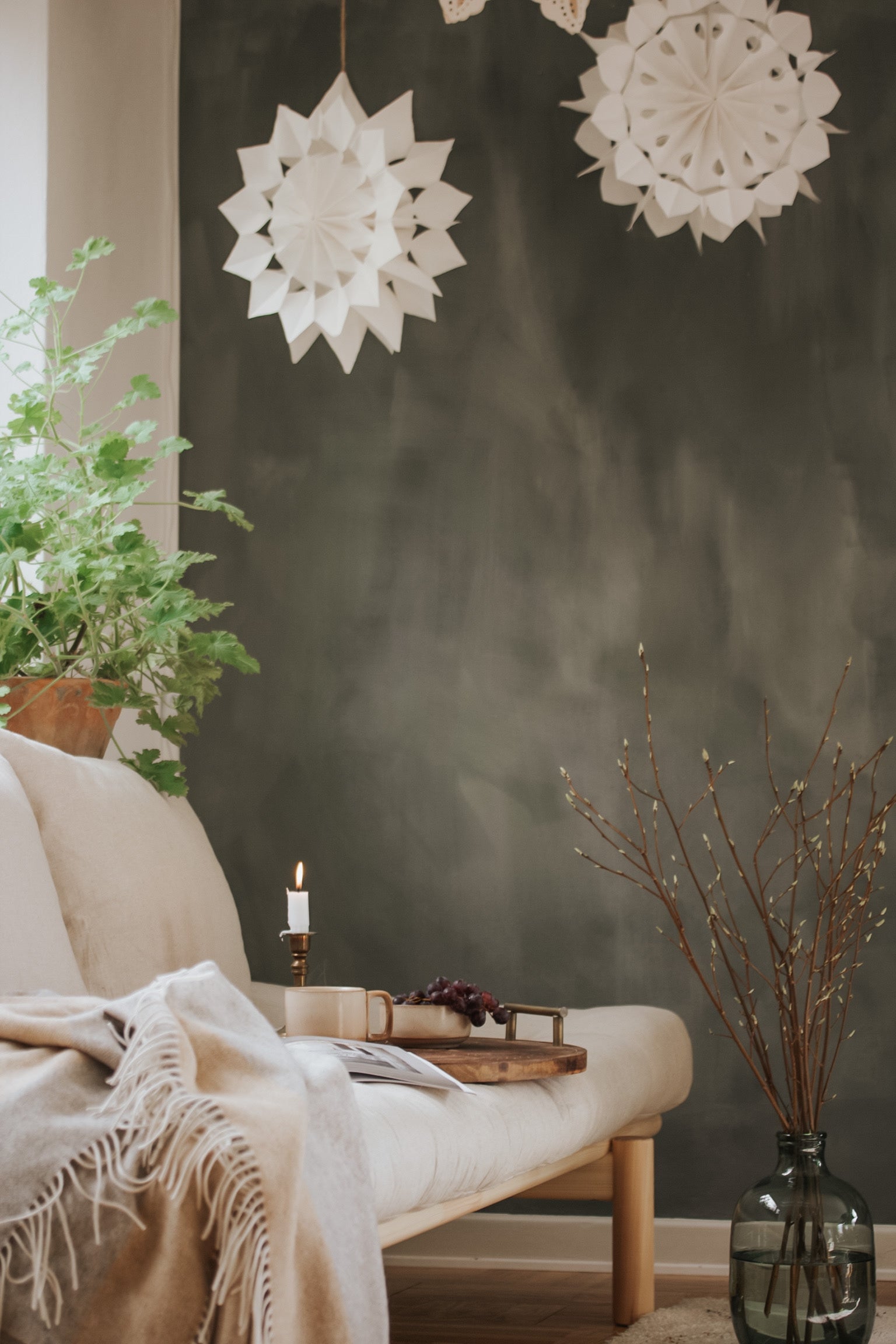 PACE DAYBED CLEAR LACQUERED W. 4-LAYER MIXED MATTRESS MOCCA