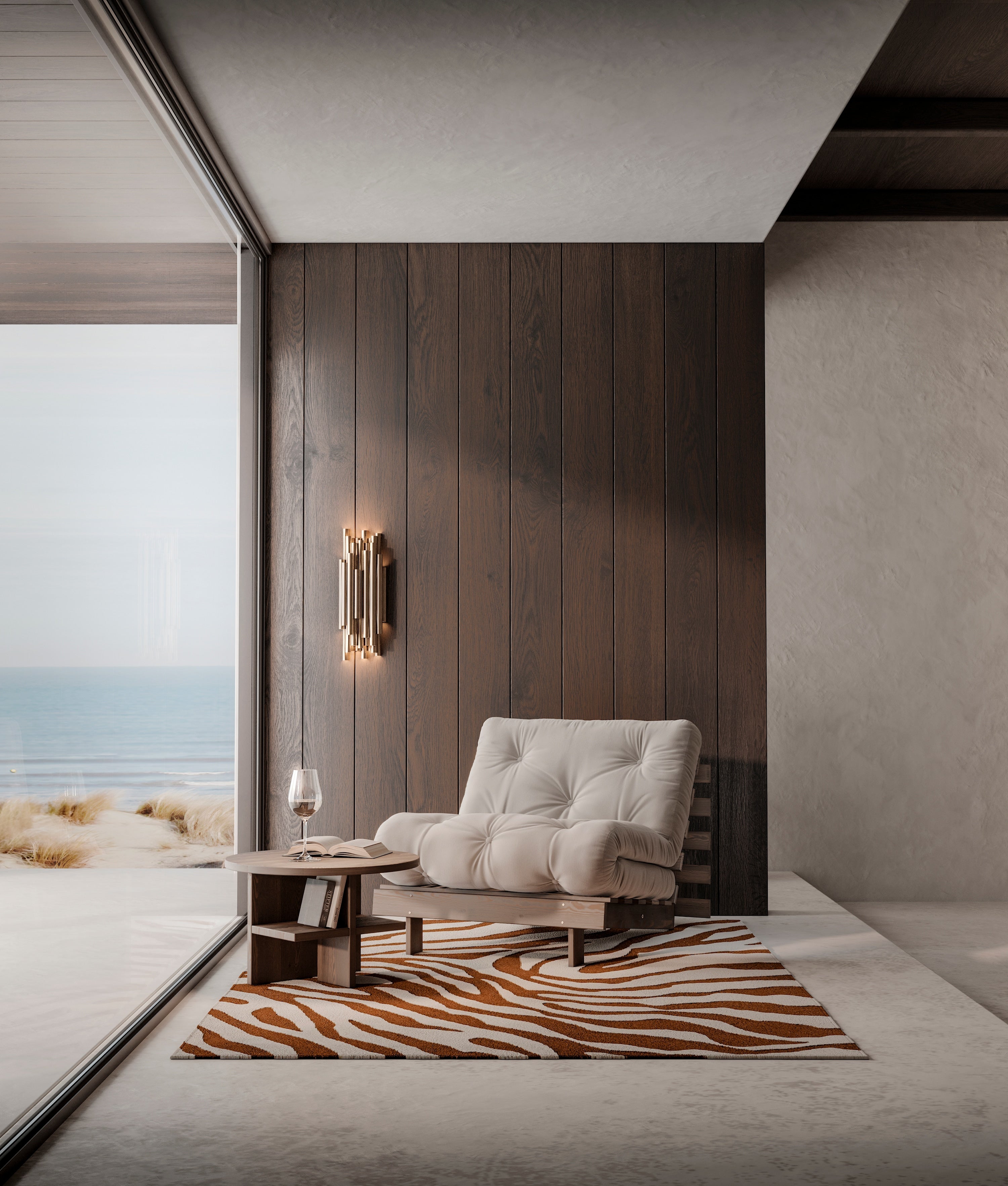 ROOTS CAROB BROWN 90 X 200 W. ROOTS MATTRESS OLIVE GREEN 90 X 200