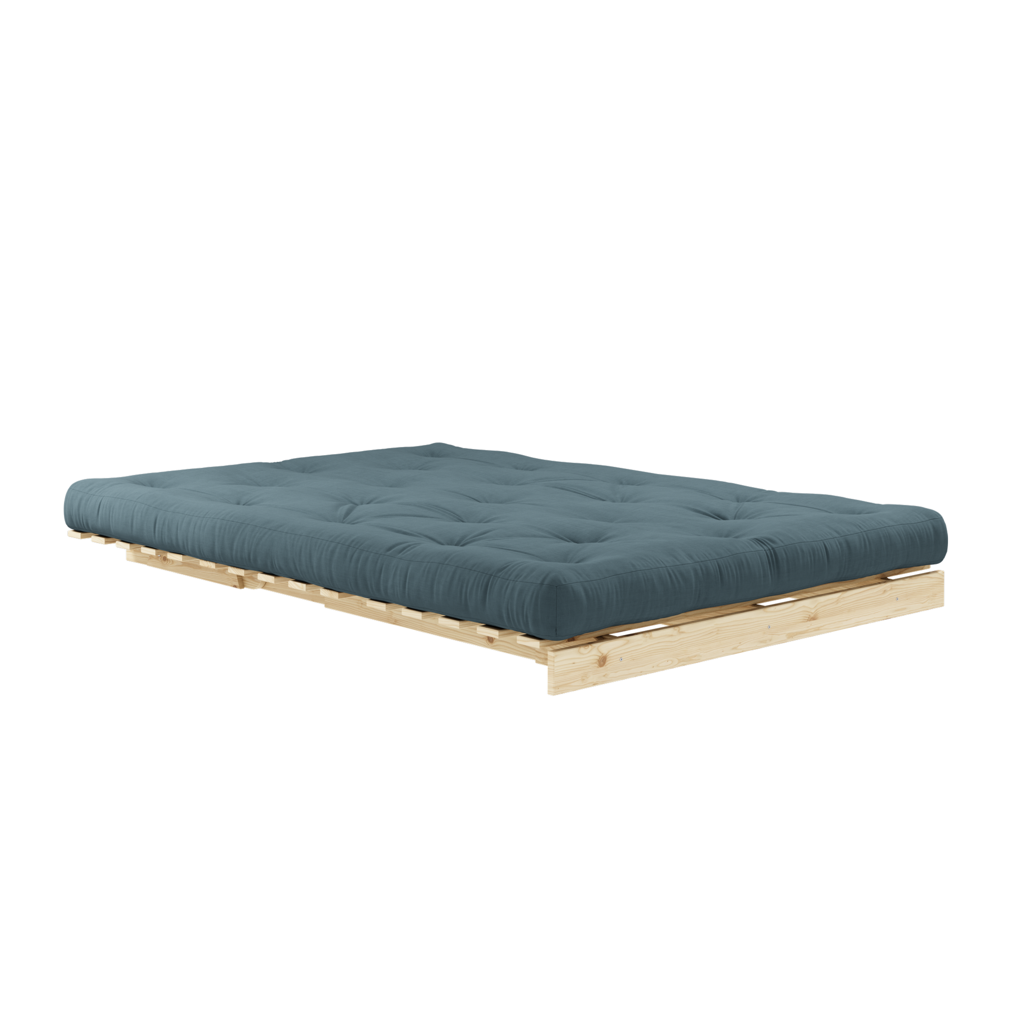 ROOTS RAW 140 X 200 W. ROOTS MATTRESS PETROL BLUE