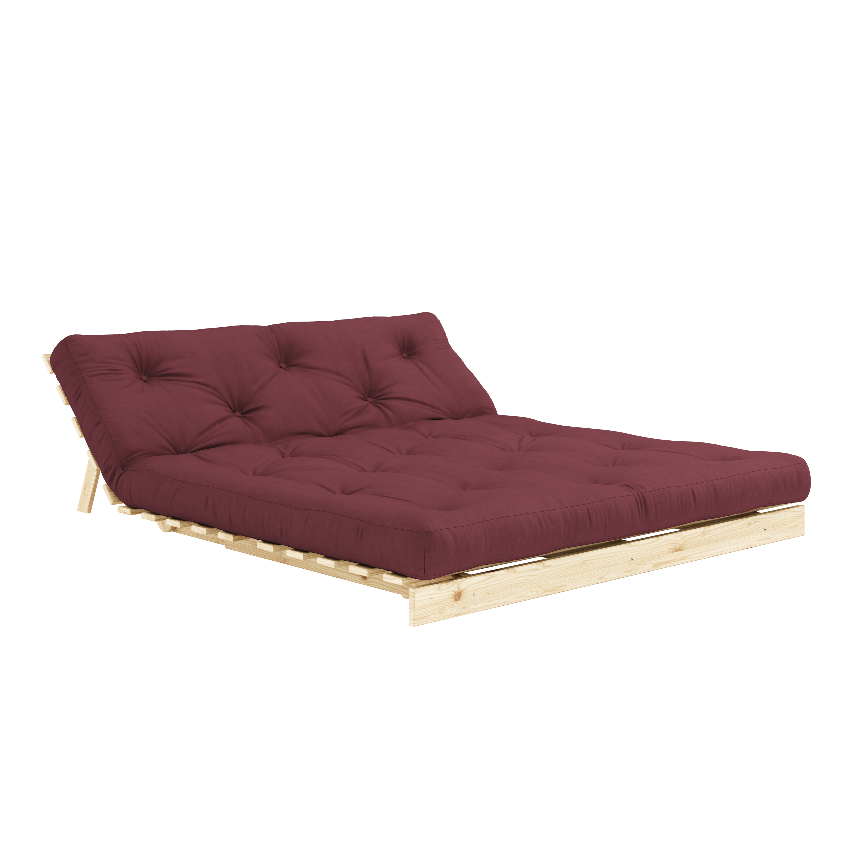 ROOTS RAW 160 X 200 W. ROOTS MATTRESS BORDEAUX