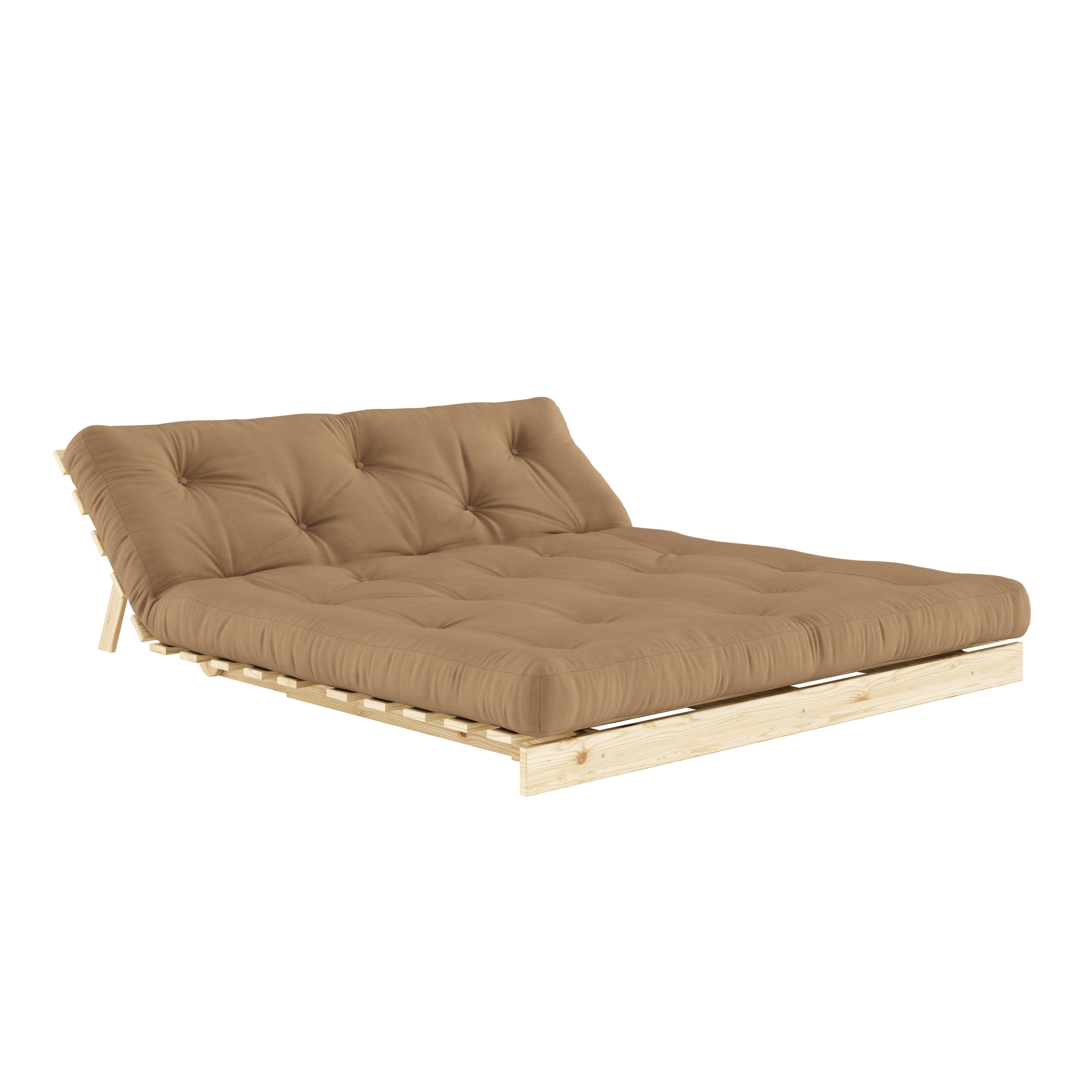 ROOTS RAW 160 X 200 W. ROOTS MATTRESS MOCCA