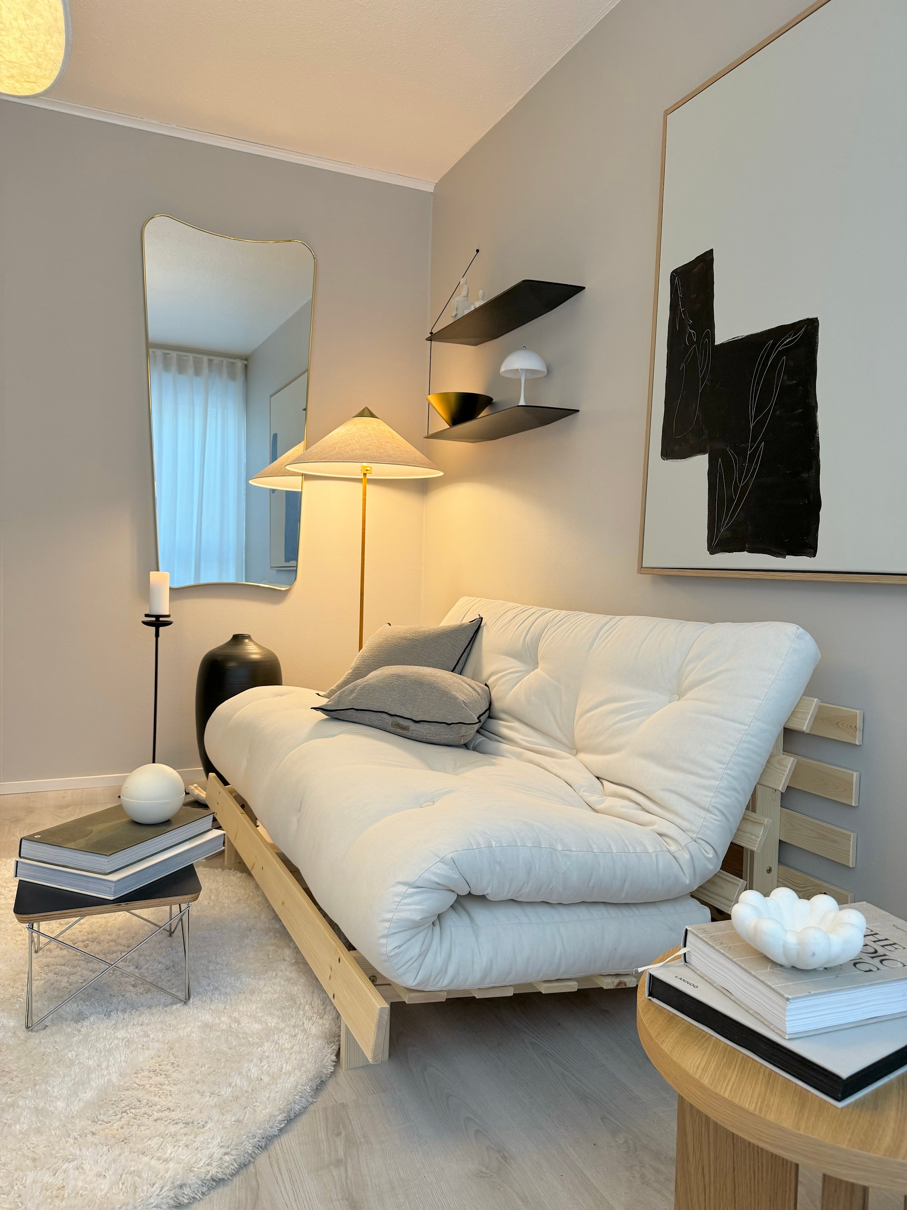 ROOTS RAW 160 X 200 W. ROOTS MATTRESS BEIGE