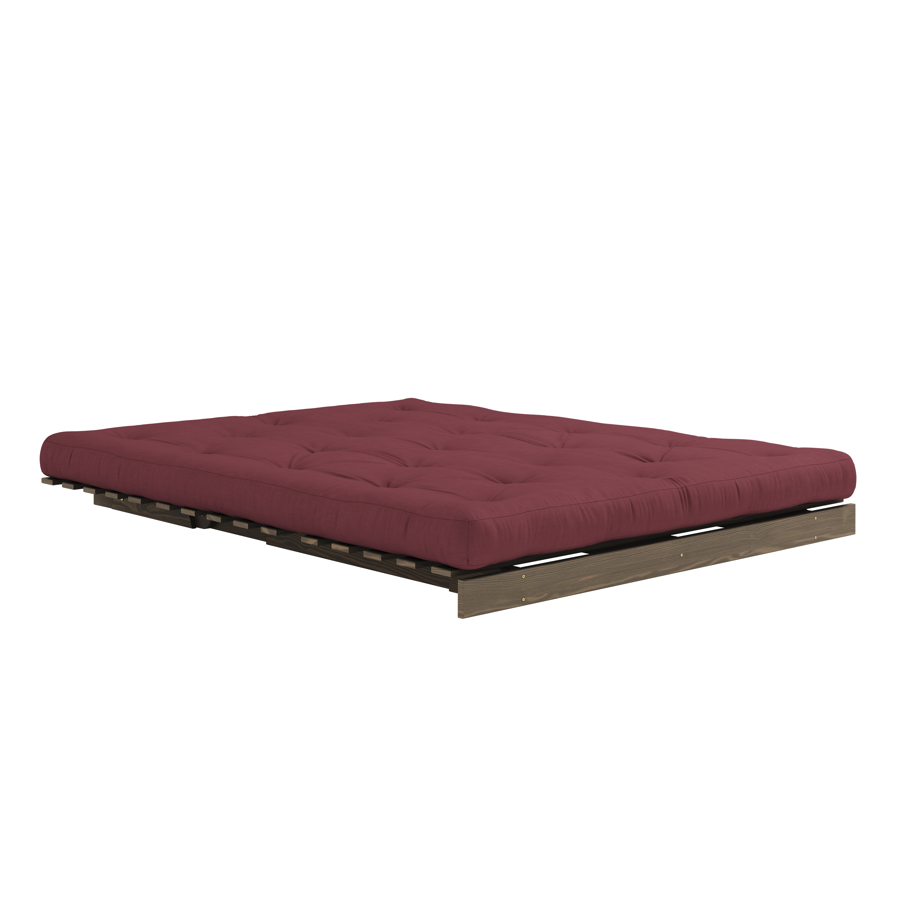 ROOTS CAROB BROWN 160 X 200 W. ROOTS MATTRESS BORDEAUX